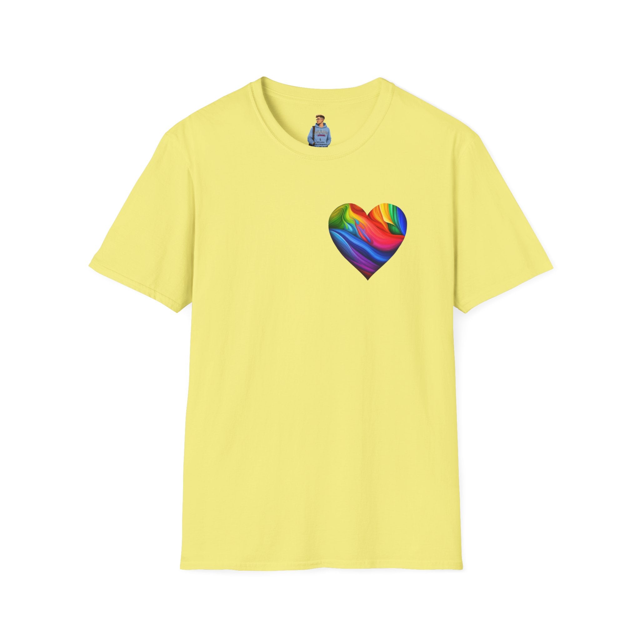 Pride Heart Design T-shirt