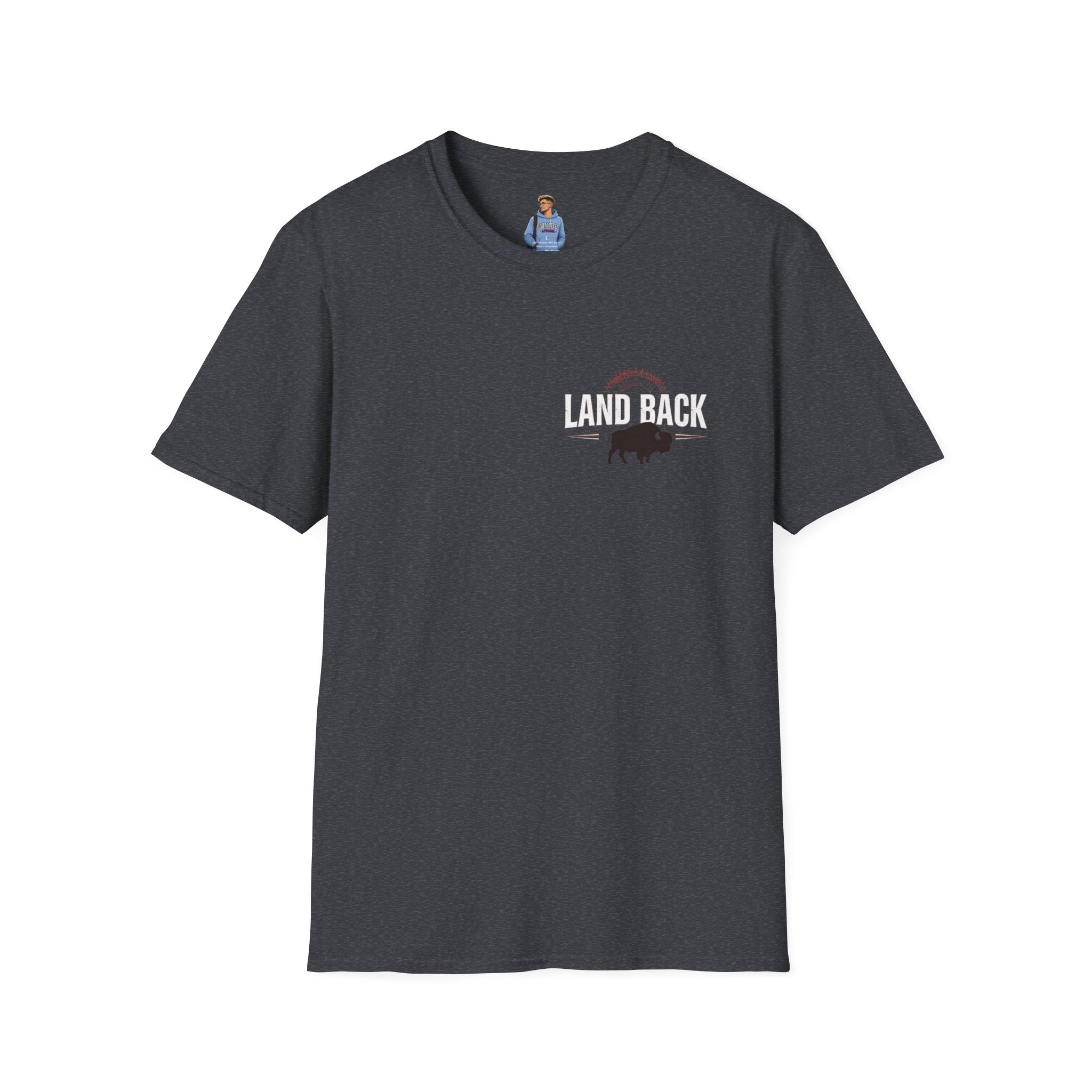 'Land Back' Unisex Softstyle T-shirt