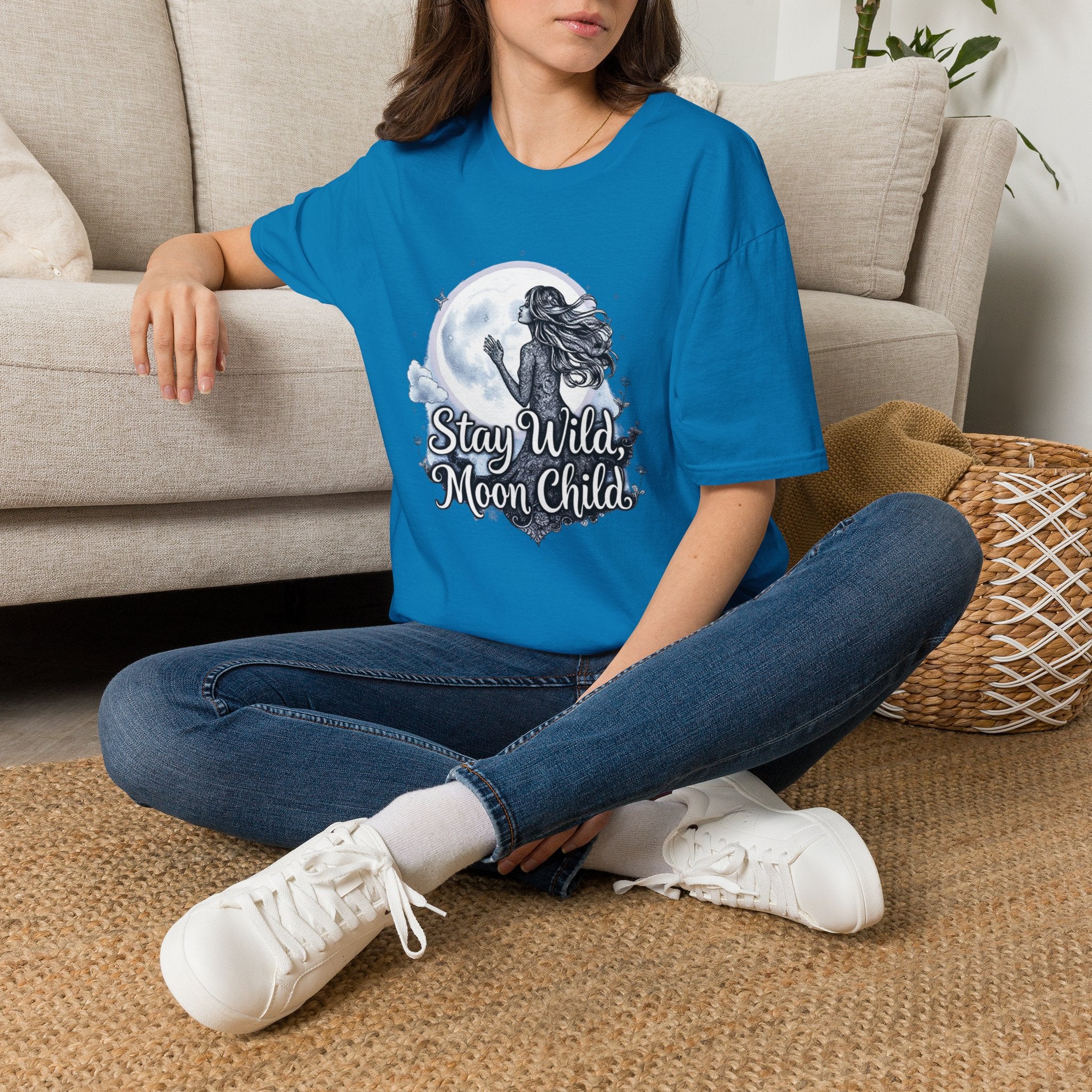Gypsy Moon T-Shirt - Stay Wild Moon Child