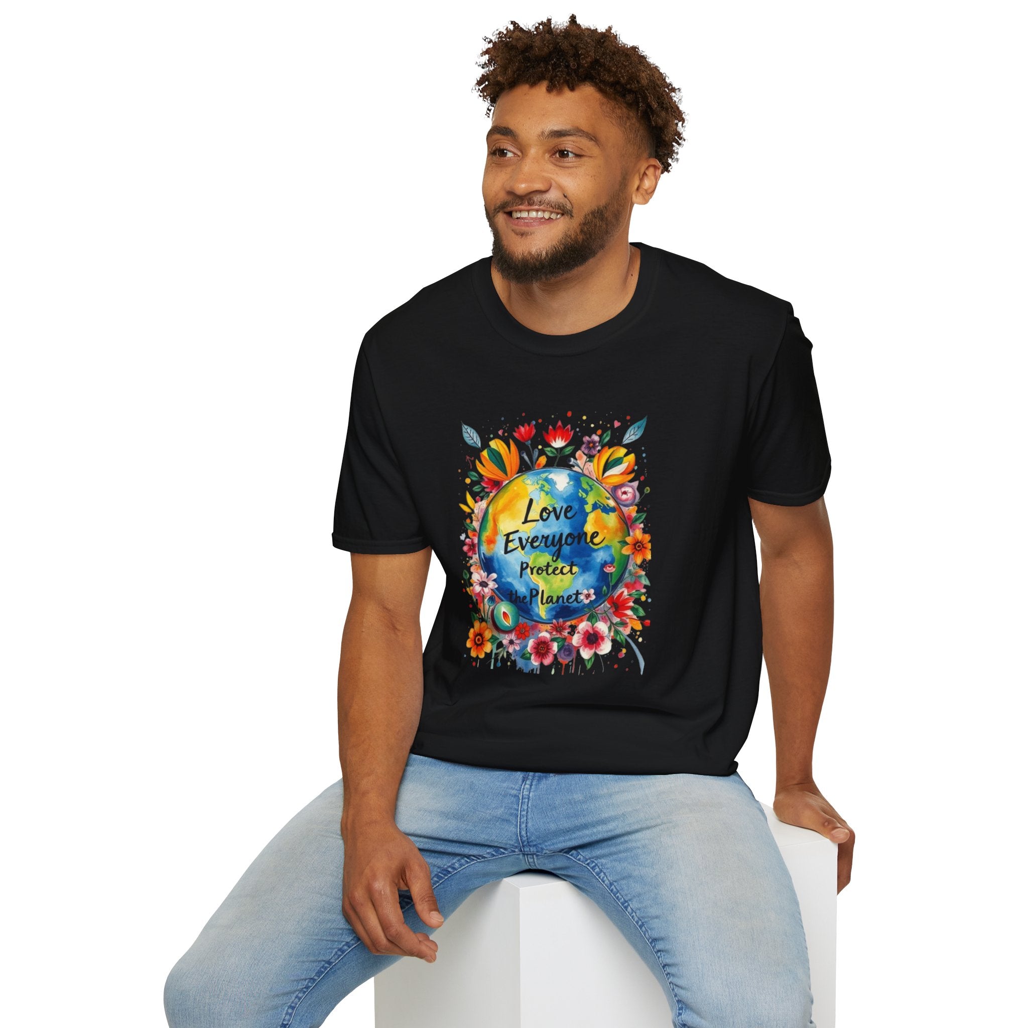 Love Everyone Protect The Planet T-Shirt