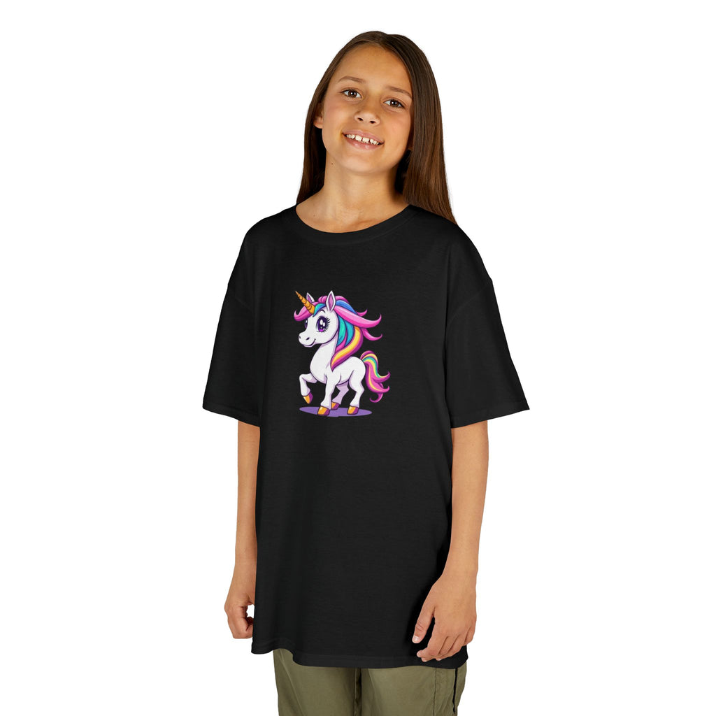 Camiseta de algodón pesado para niños Unicorn Kids