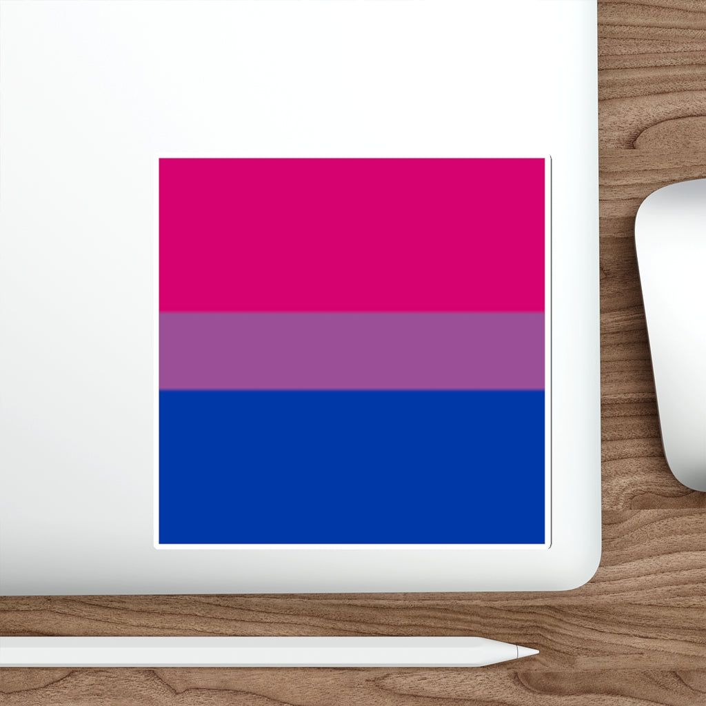 Die-Cut Stickers - Bisexual Pride Flag - EqualiTees.Me
