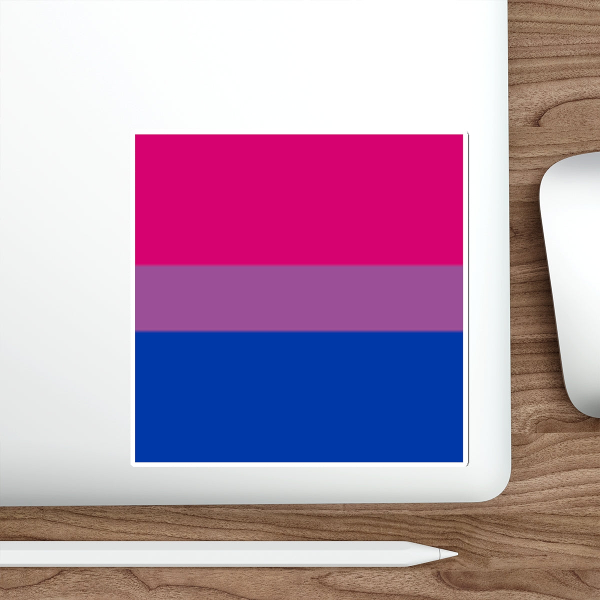 Die-Cut Stickers - Bisexual Pride Flag - EqualiTees.Me