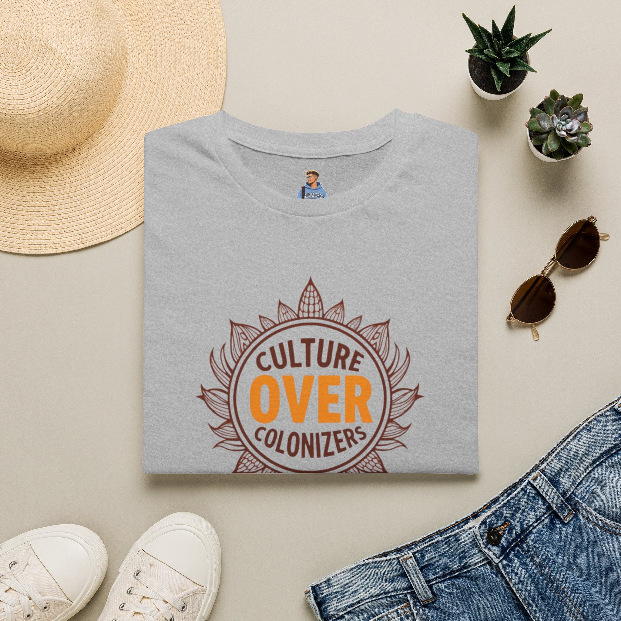 Culture Over Colonizers Unisex Softstyle T-Shirt