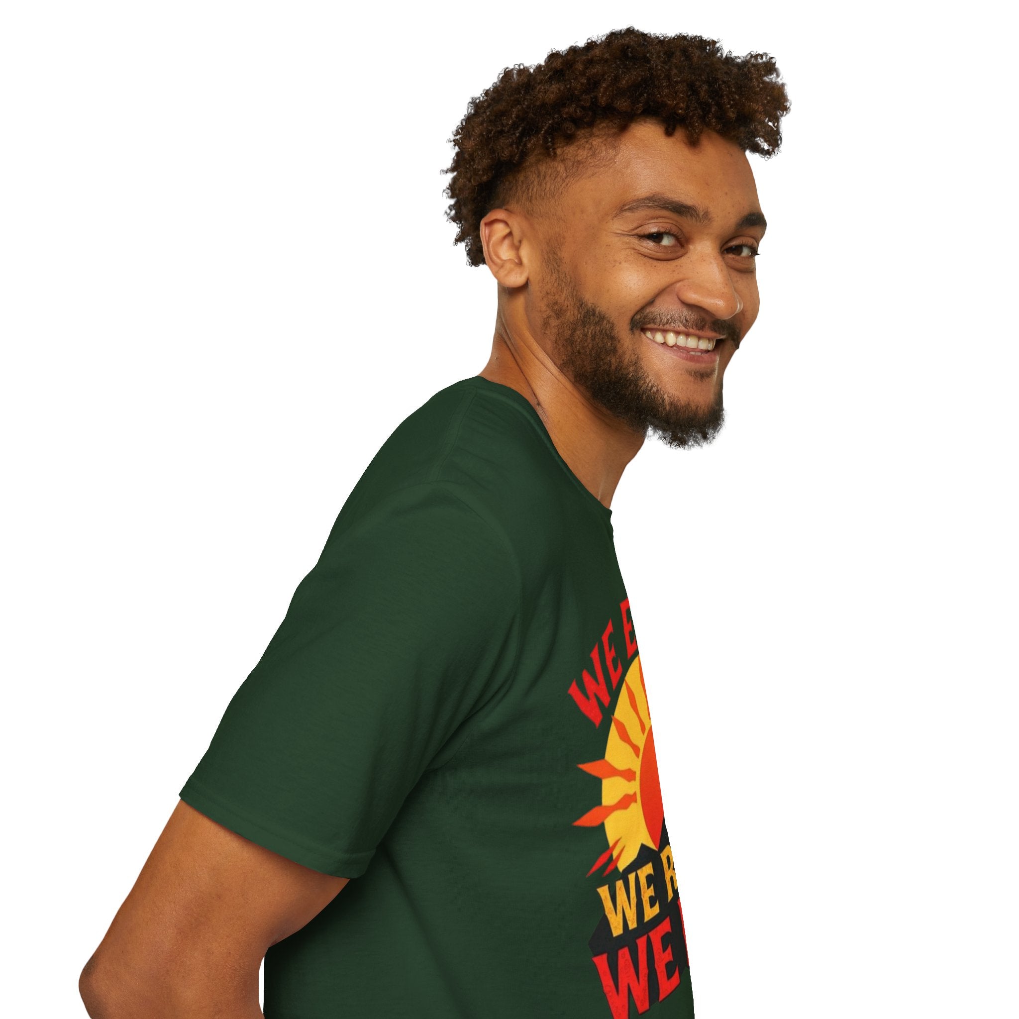 Unisex Softstyle T-Shirt, We Exist We Resist We Rise