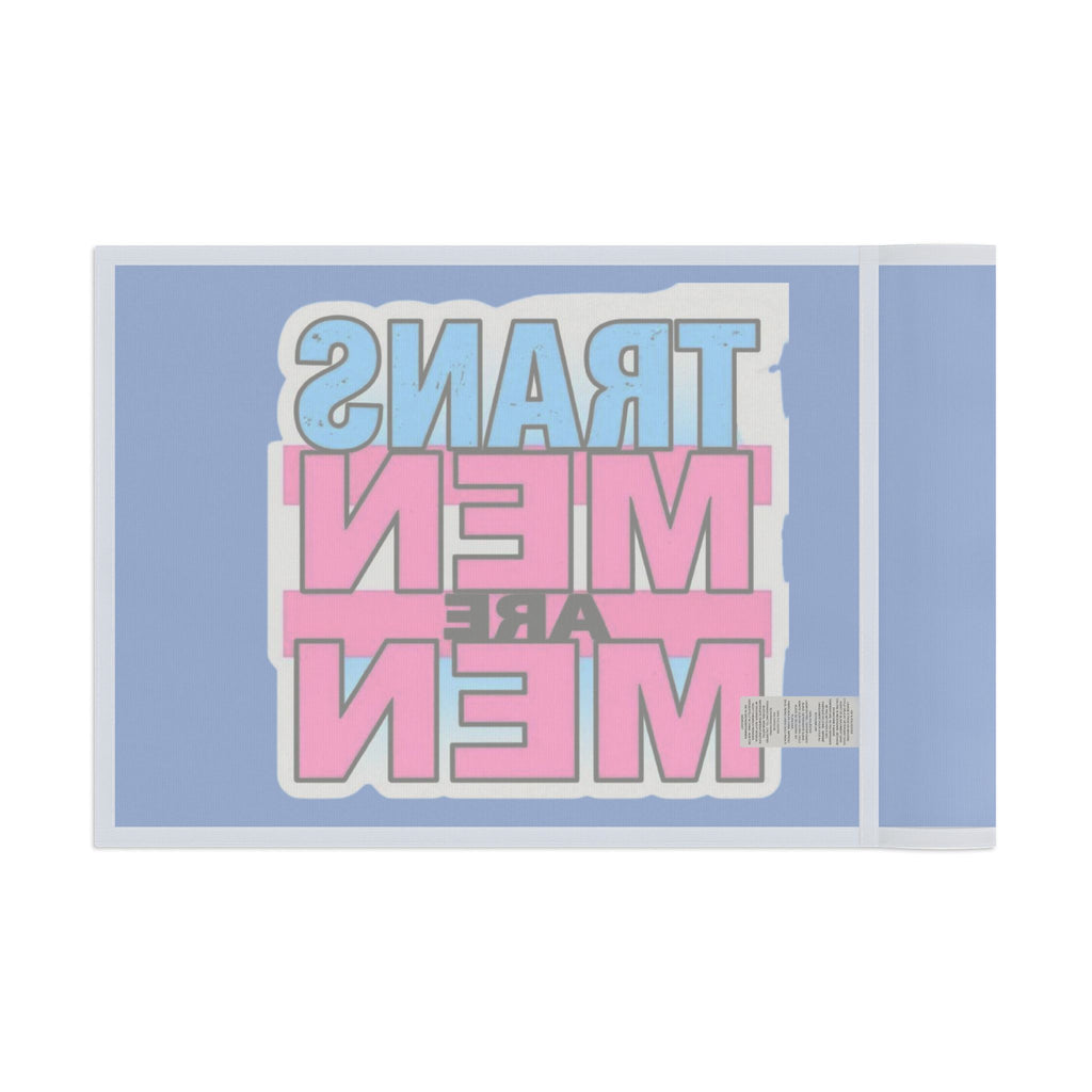 Trans Men Are Men Pride and Protest Flag - EqualiTees.Me
