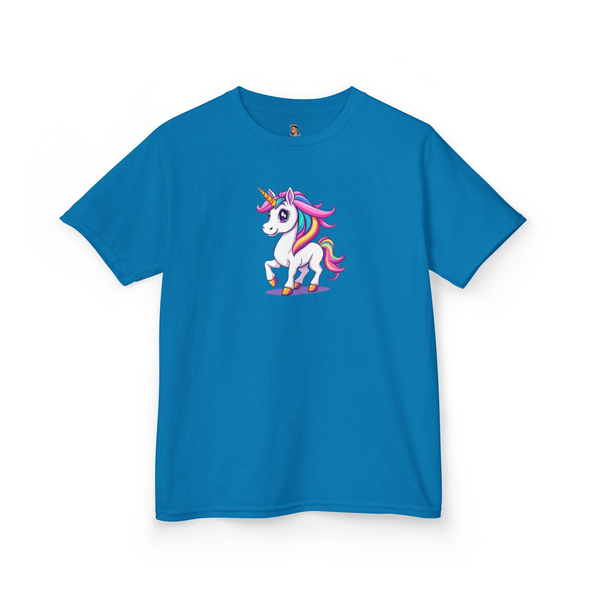 Camiseta de algodón pesado para niños Unicorn Kids