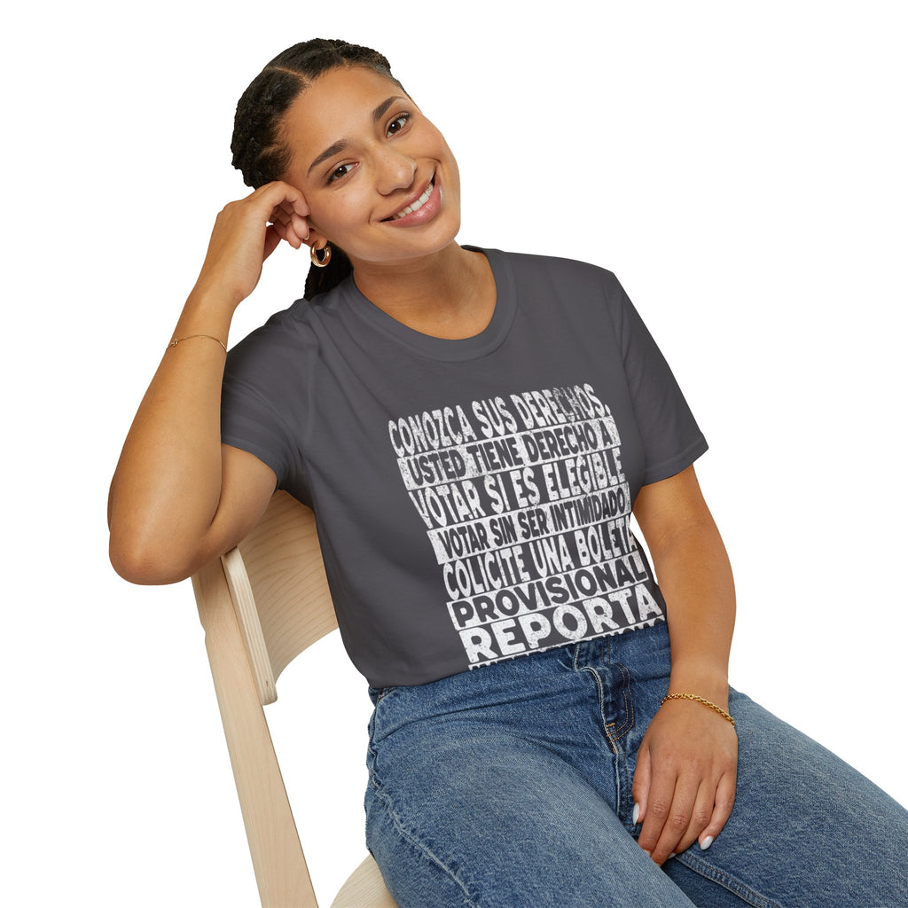 Know Your Voting Rights Spanish T-Shirt