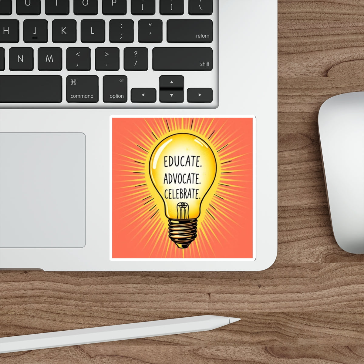 Inspiring Die-Cut Stickers – Educate, Advocate, Celebrate - EqualiTees.Me