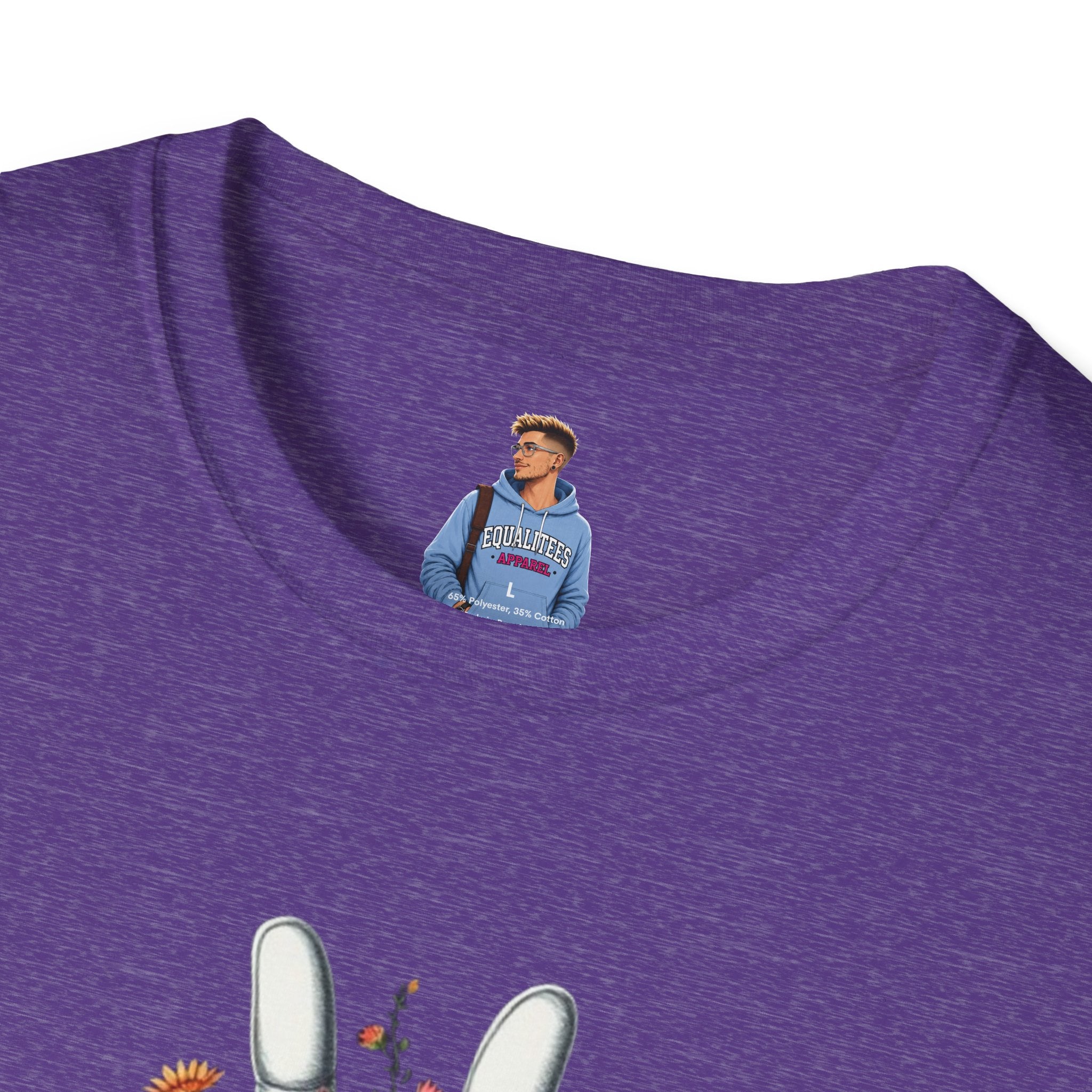 Camiseta unisex de estilo suave Grow Peace: inspiración boho, perfecta para festivales y uso diario
