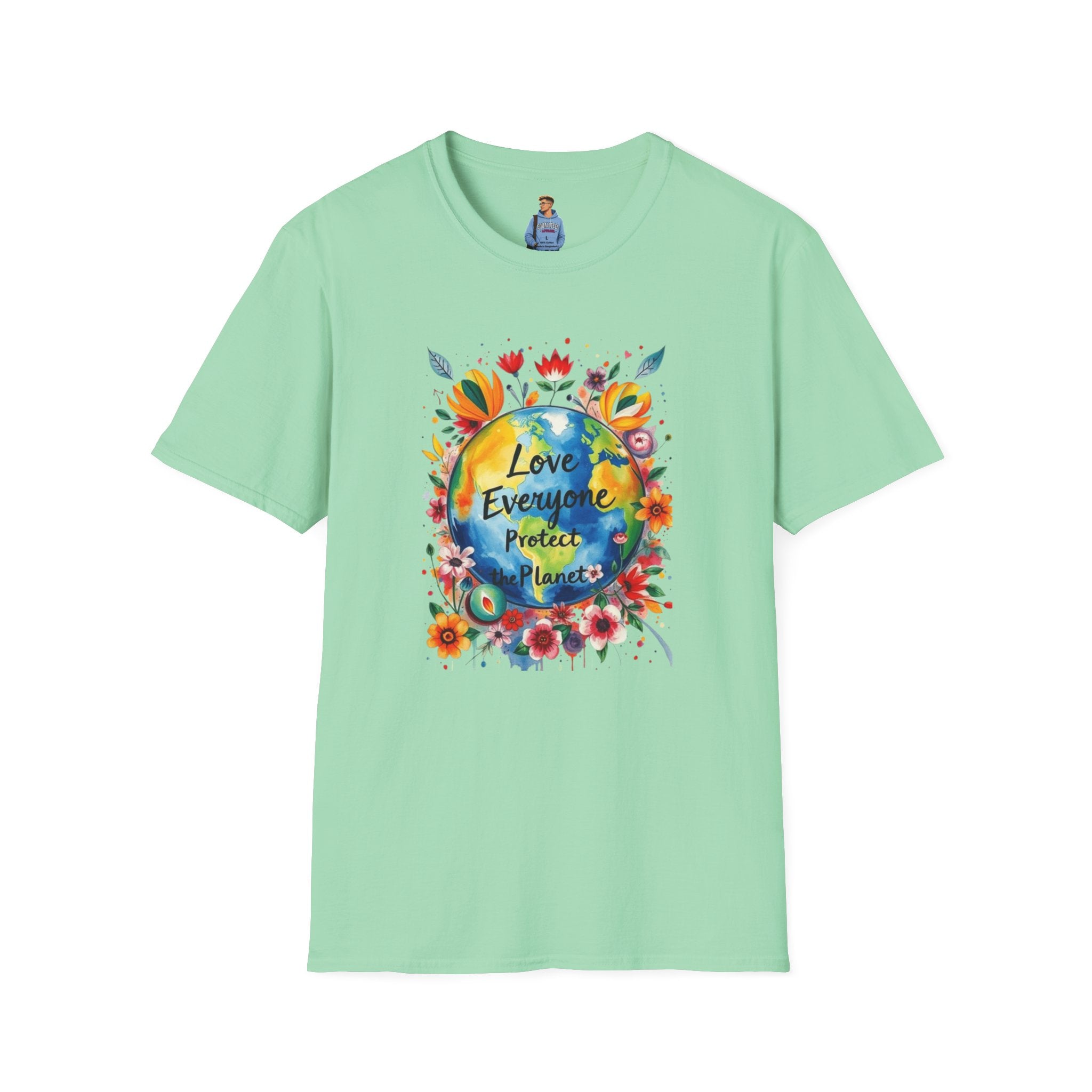 Love Everyone Protect The Planet T-Shirt