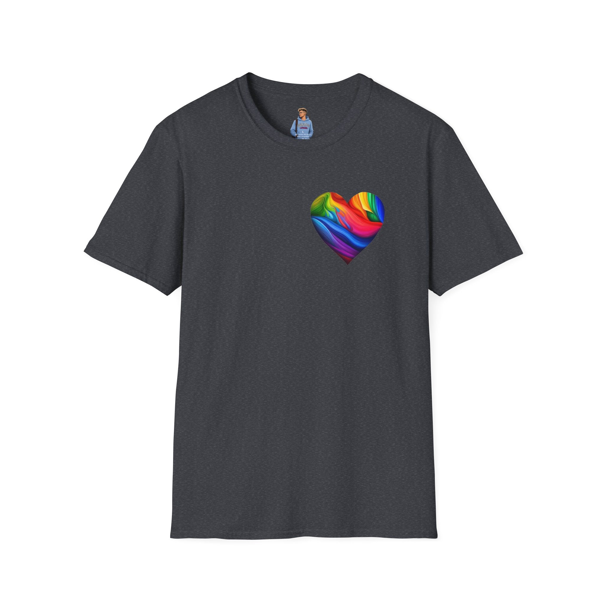 Pride Heart Design T-shirt