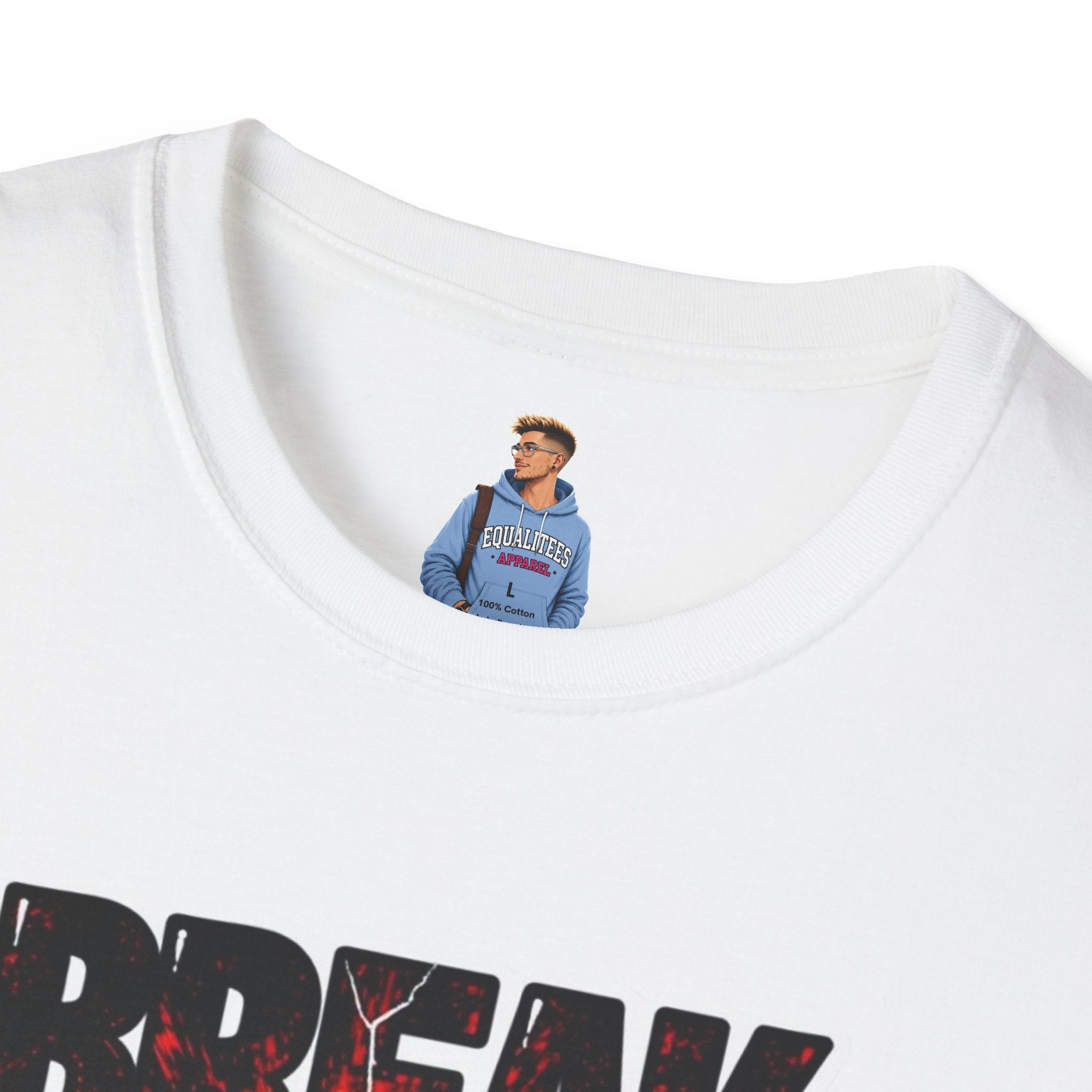Break the Patriarchy Unisex Softstyle T-Shirt - Empowerment Wear for Social Change