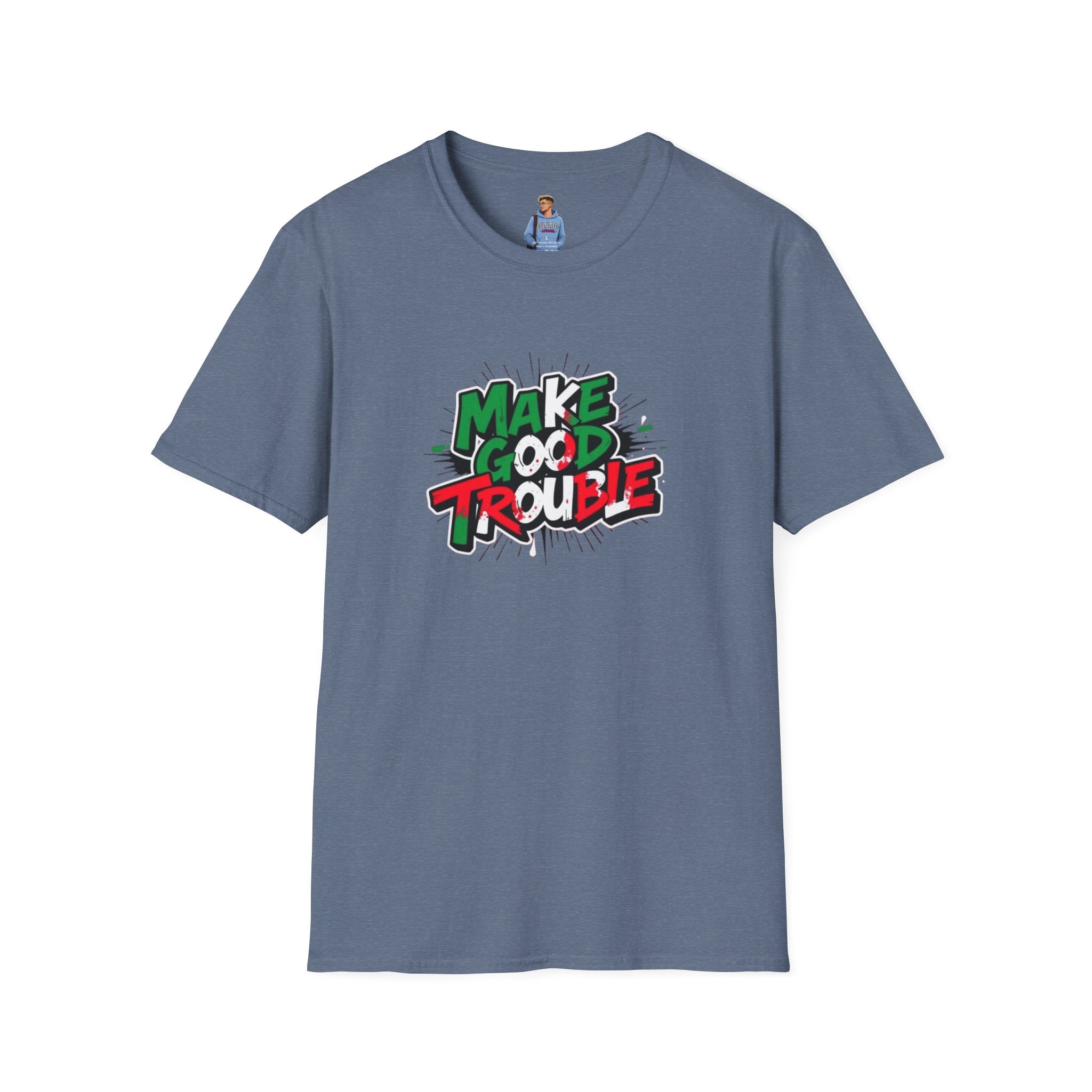 Make Good Trouble T-shirt  Fun Graphic Tee for Activists & Trendsetters