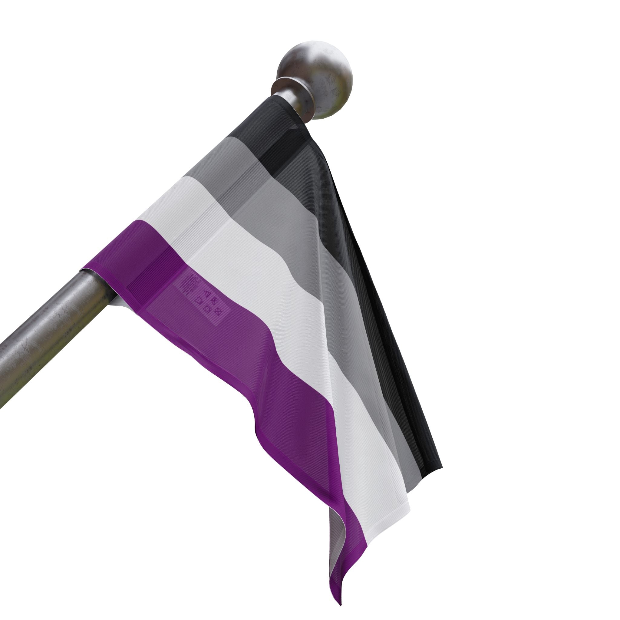 Asexual Pride Flag - Aesthetic LGBTQ+ Banner for Celebration & Home Decor - EqualiTees.Me