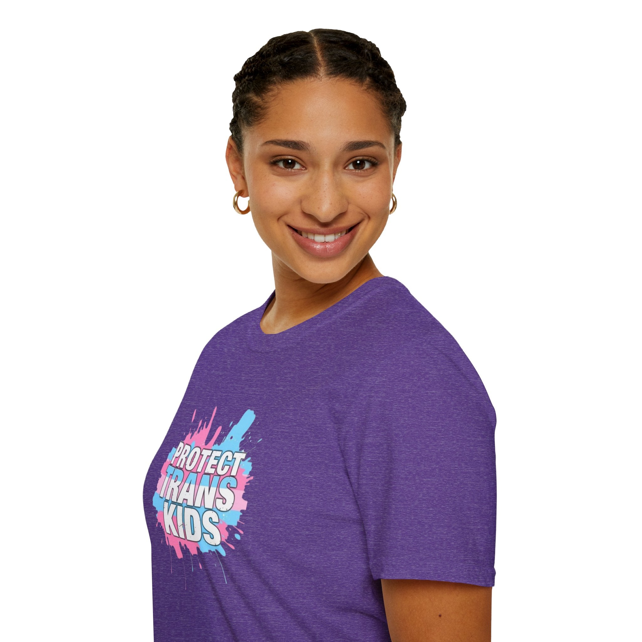 Camiseta unisex infantil "Protect Trans" - Ropa de apoyo LGBTQ+