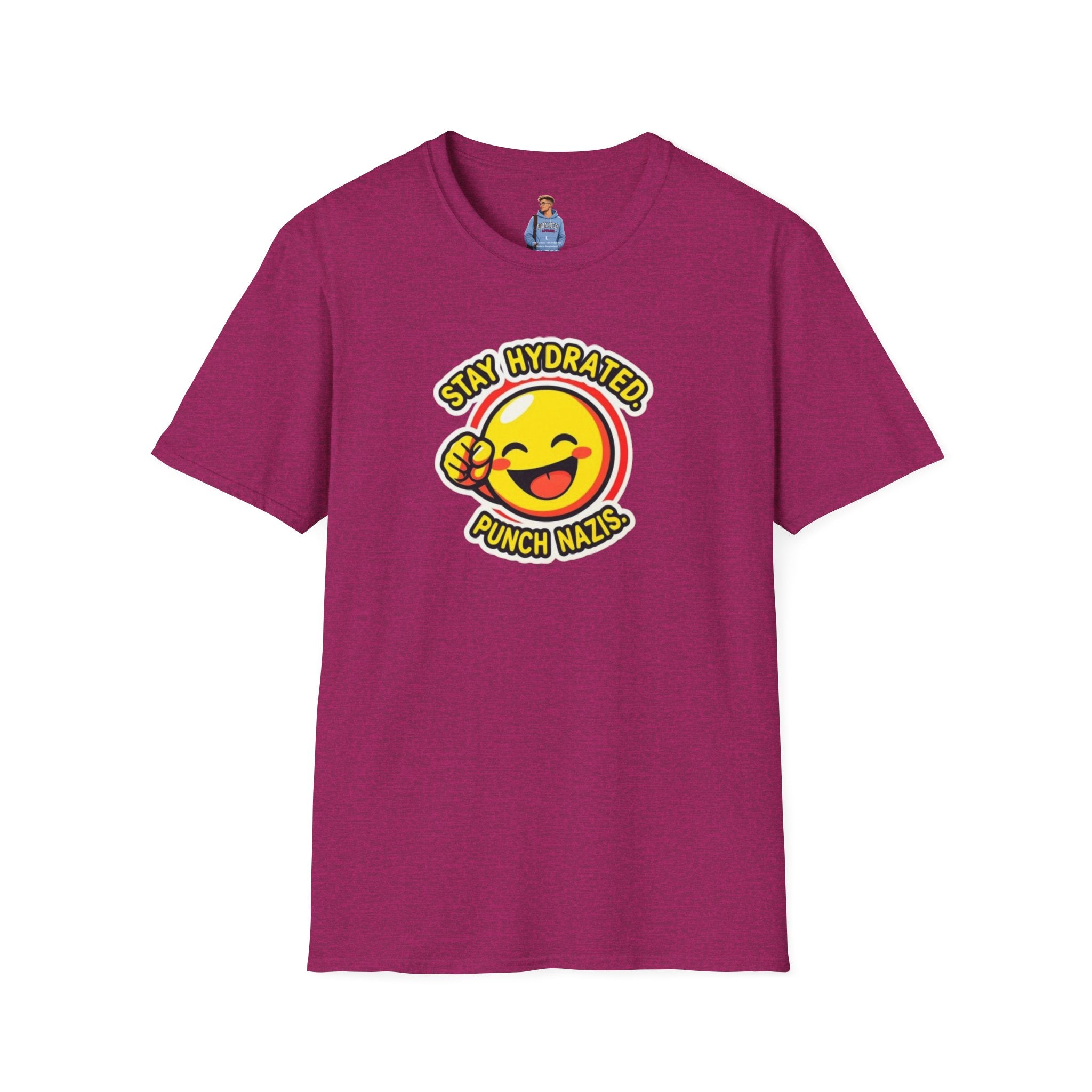 Stay Hydrated, Punch Nazis T-Shirt