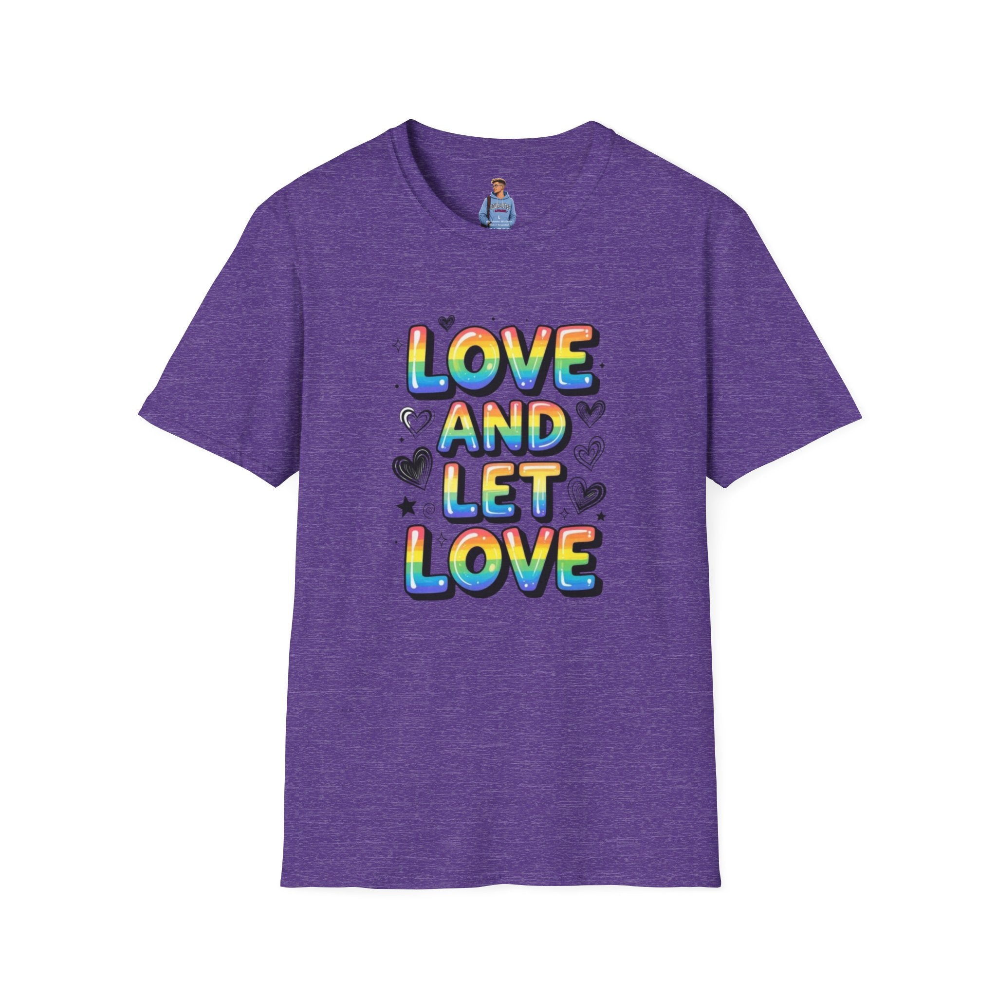 Love & Let Love Inspirational T-Shirt