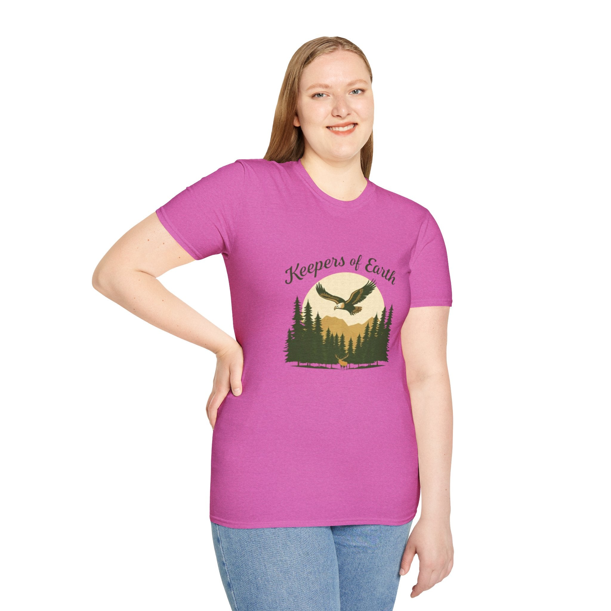 Keepers of the Earth Eagle and Elk T-shirt