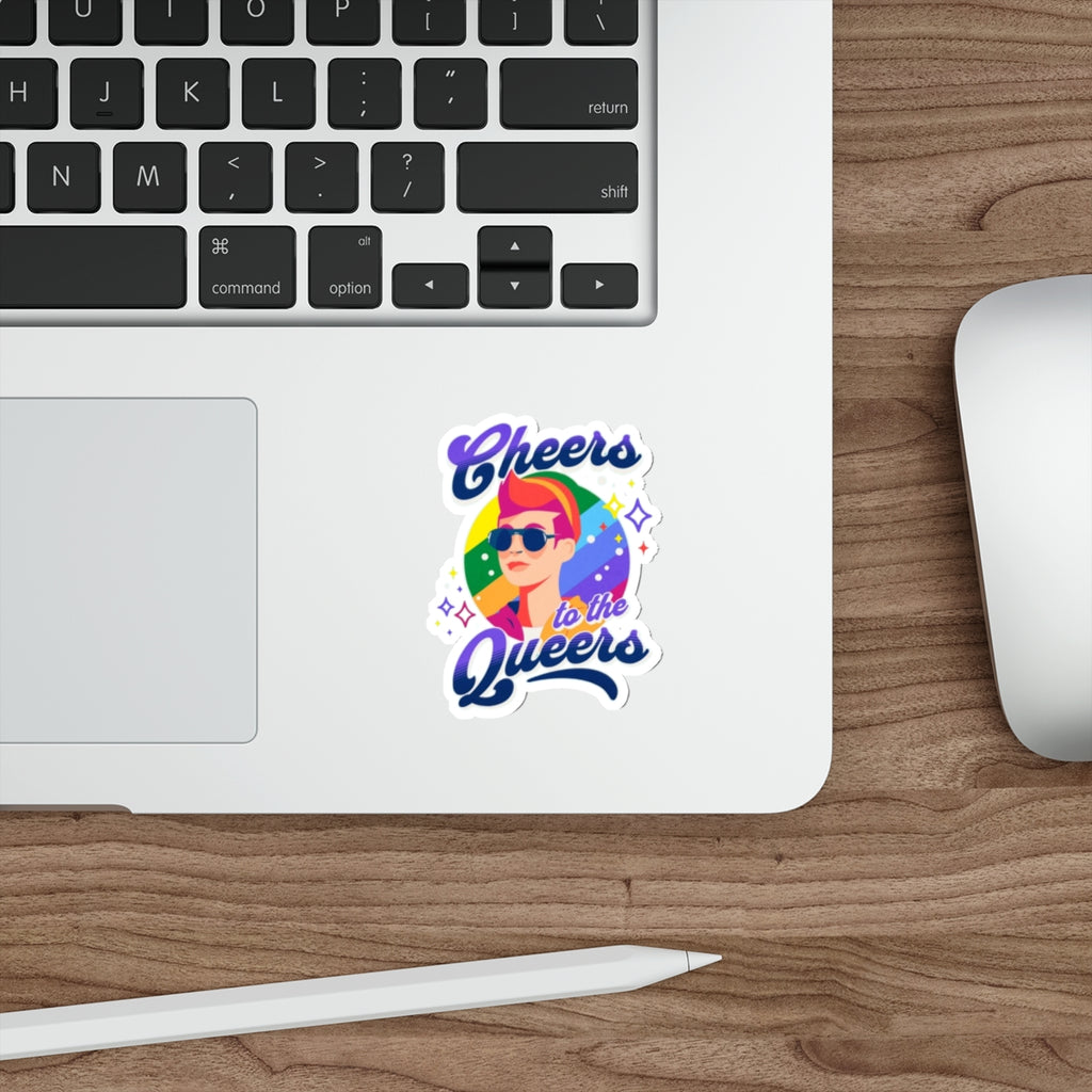 Cheers to the Queers Die-Cut Sticker