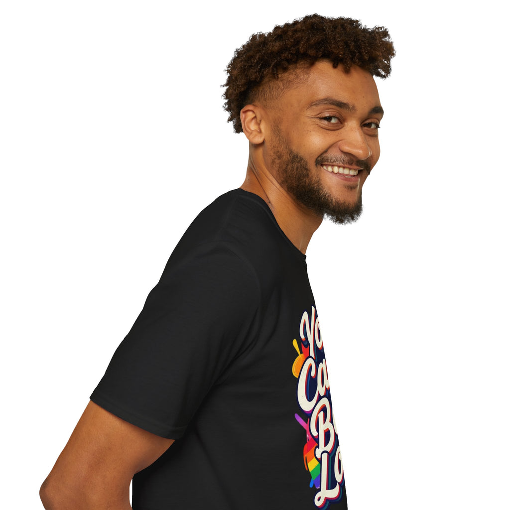 You Can't Ban Love T‑Shirt — Rainbow LGBTQ+ Pride Graphic Tee