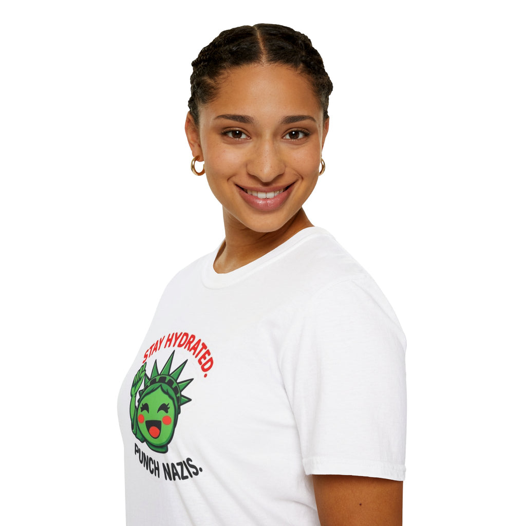 Stay Hydrated, Punch Nazis T-Shirt
