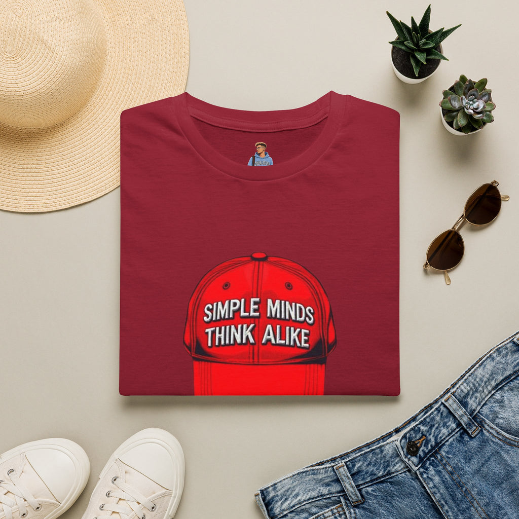 Simple Minds Think Alike T-Shirt' & 'Make America Think Again' Graphic Tee