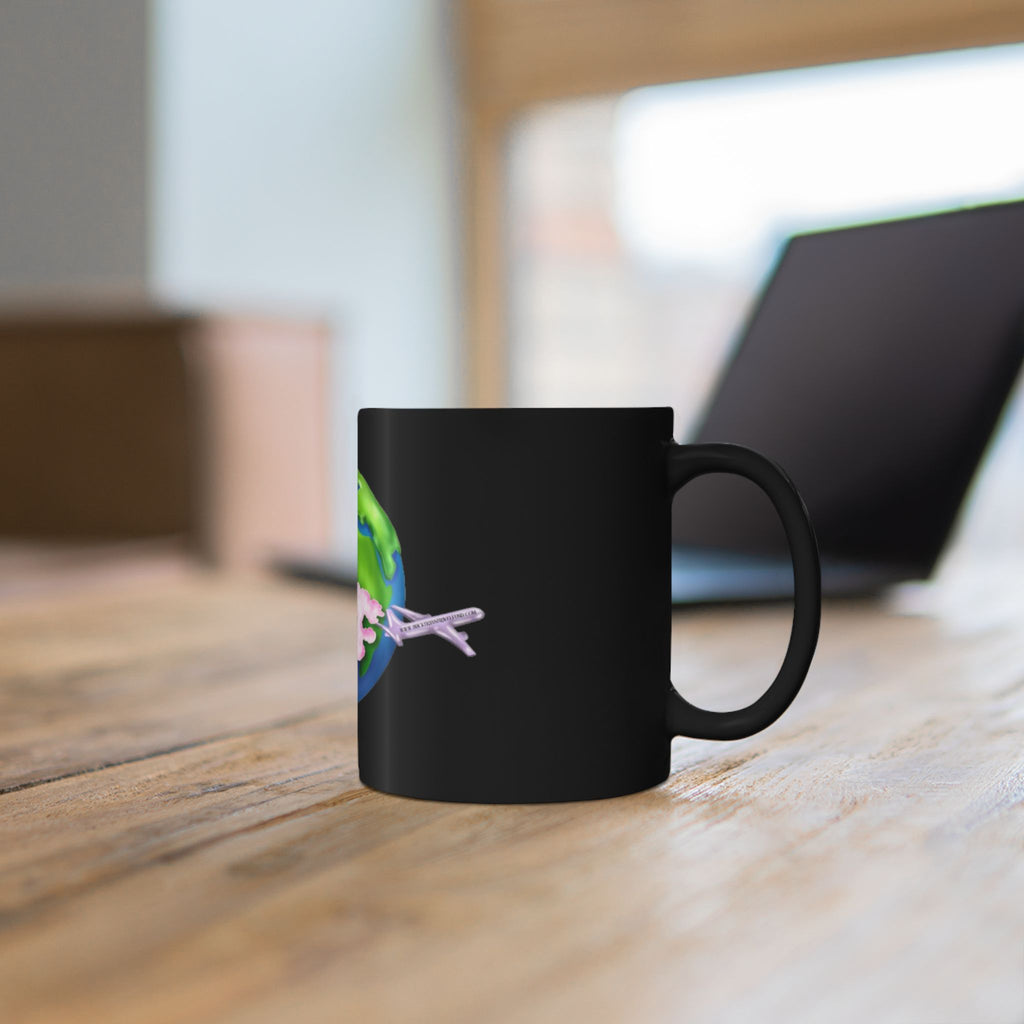 BTTF - Black Trans Travel Fund Black Ceramic Mug 11oz/15oz