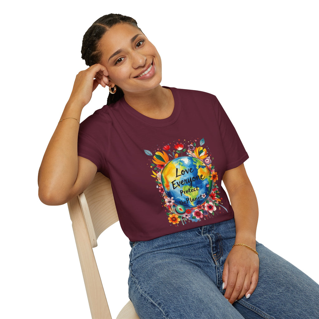 Love Everyone Protect The Planet T-Shirt
