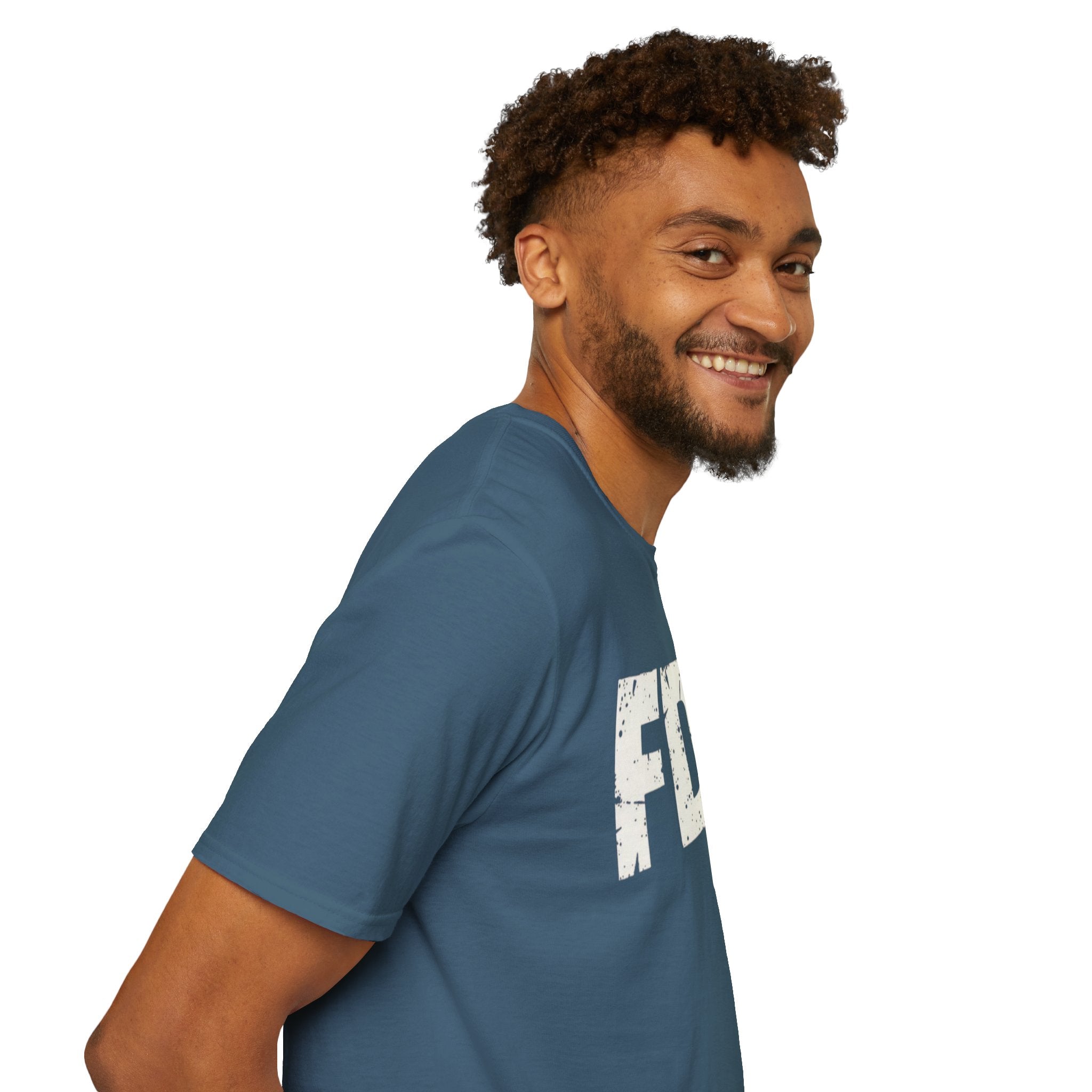 FDT Political Protest Distressed Graphic T-Shirt