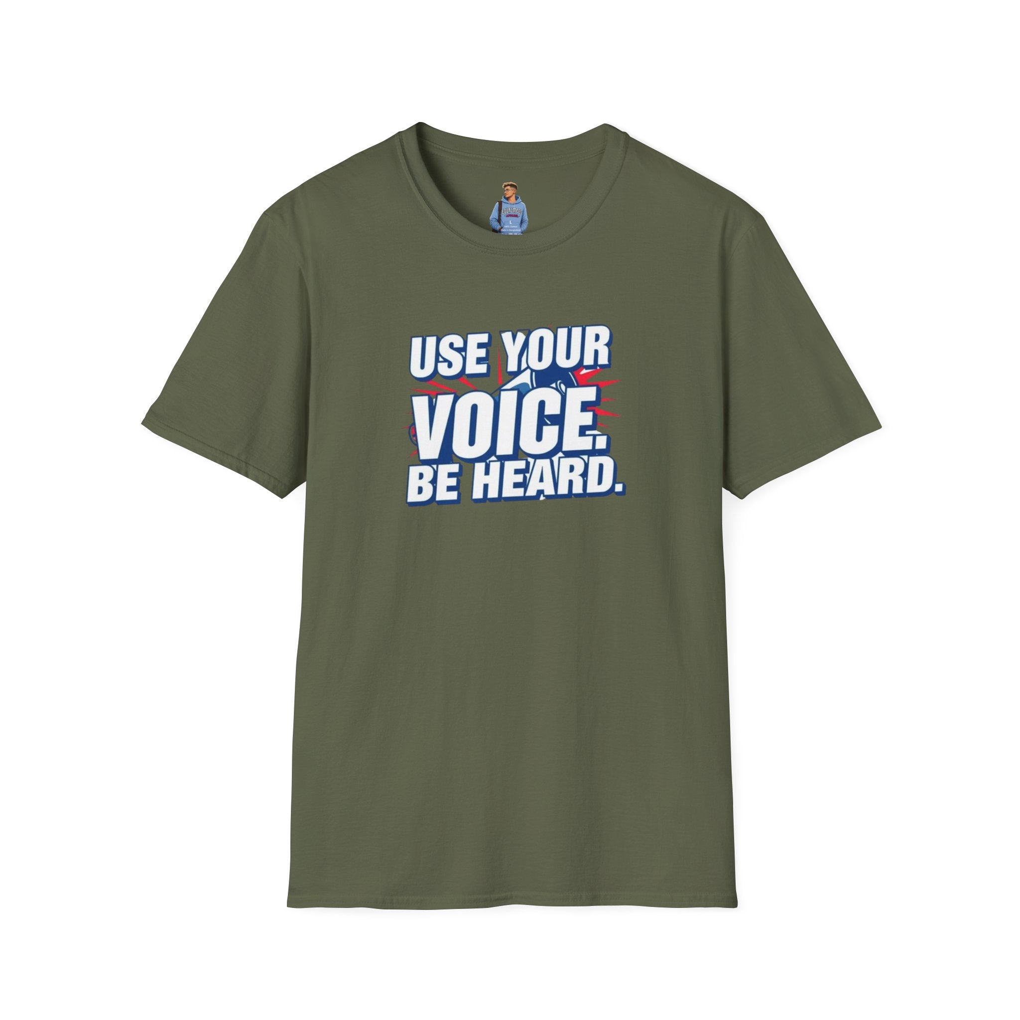 Camiseta de empoderamiento: usa tu voz y hazte escuchar