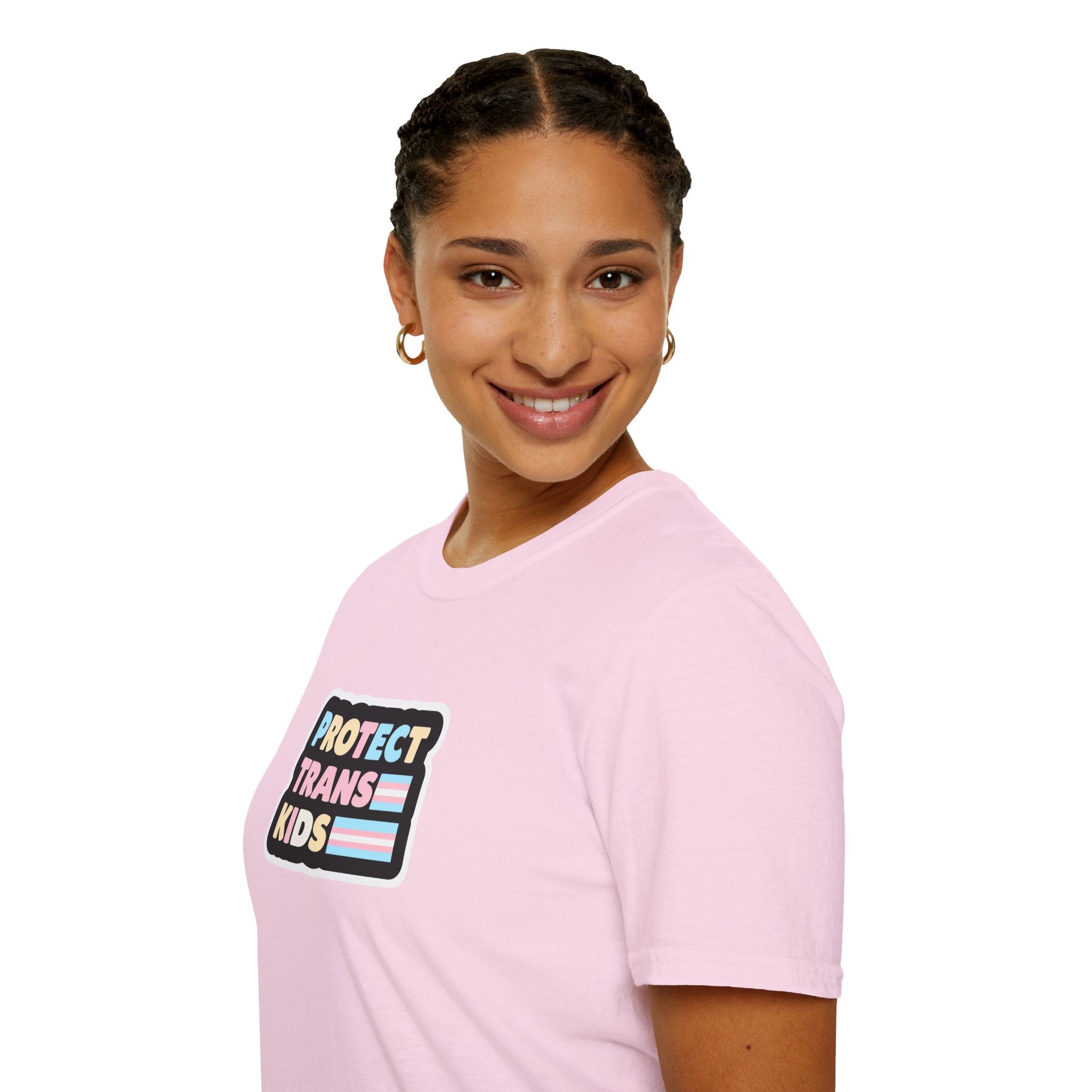 Camiseta unisex de estilo suave "Protect Trans Kids" - Empowerment &amp; Pride Apparel