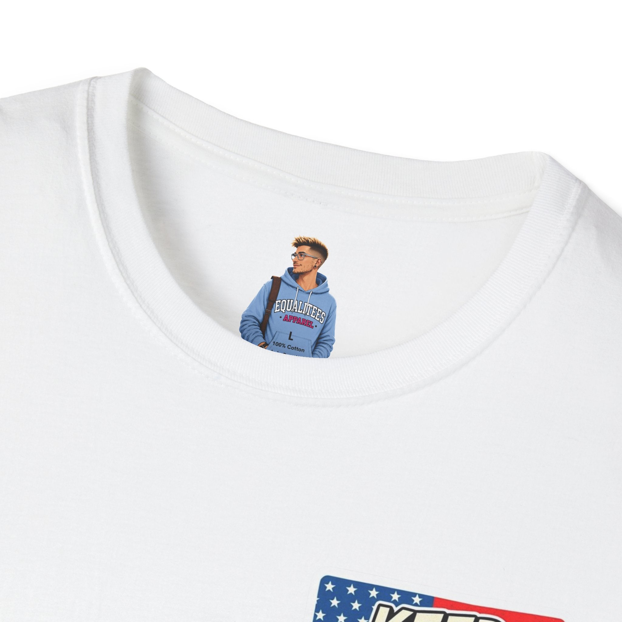 Keep Immigrants Deport Fascists Unisex Softstyle T-Shirt