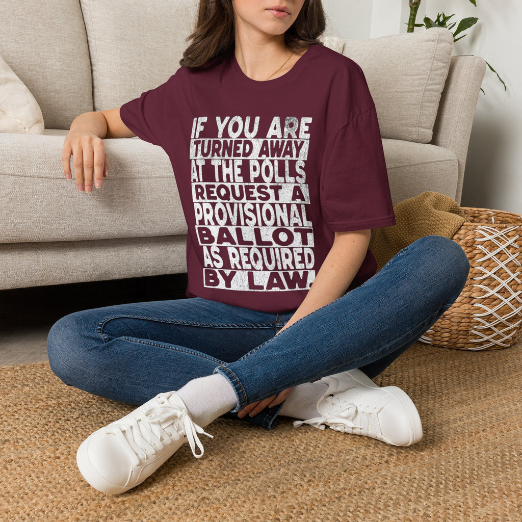 Know Your Rights Voter English T-Shirt
