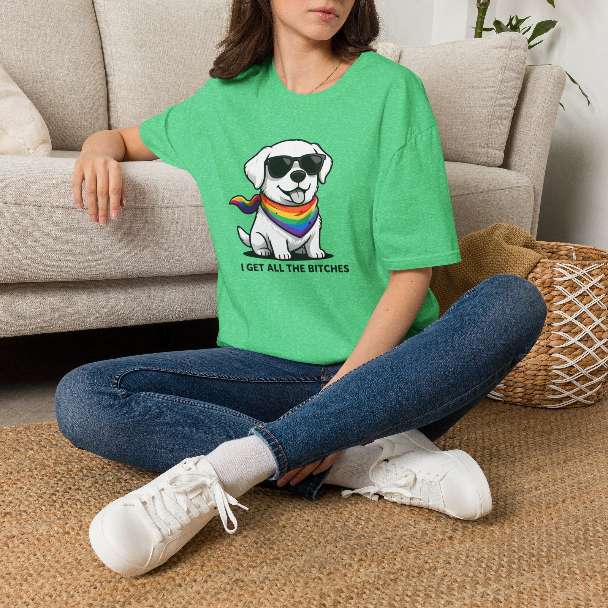 Cute Puppy Pride T‑Shirt