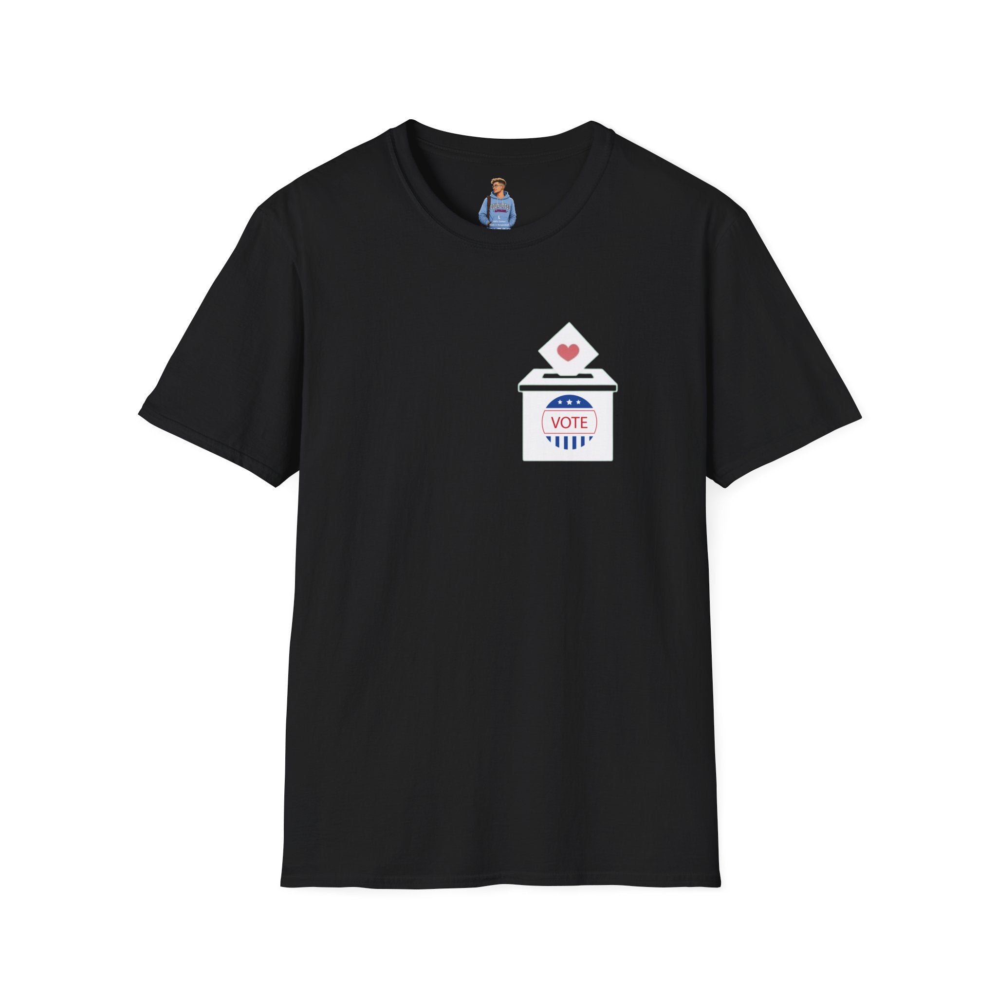 Vote with Your Heart Unisex Softstyle T-Shirt