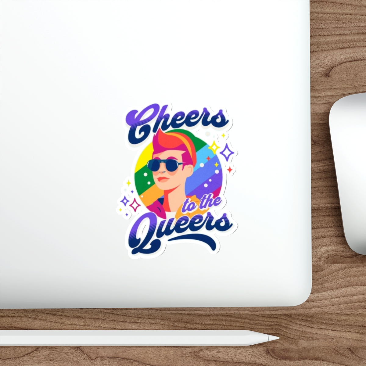 Cheers to the Queers Die-Cut Sticker