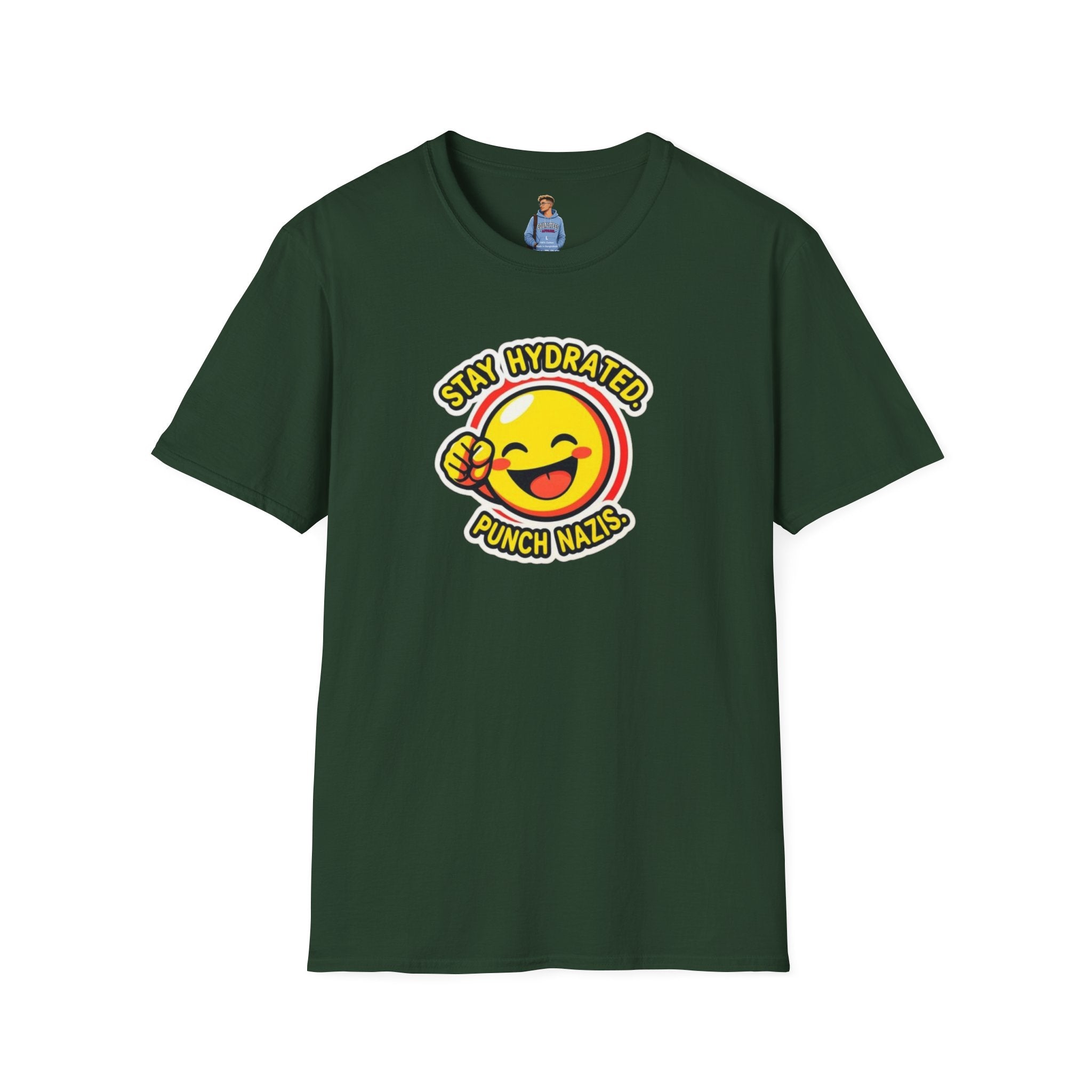 Stay Hydrated, Punch Nazis T-Shirt