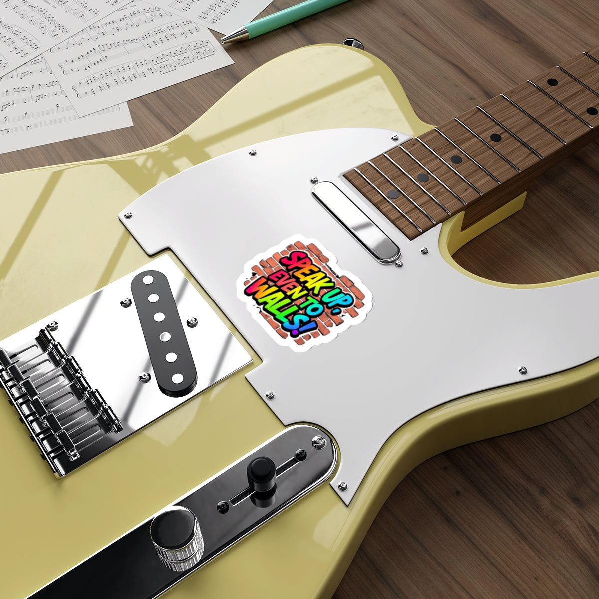 Speak Up Die-Cut Sticker - EqualiTees.Me
