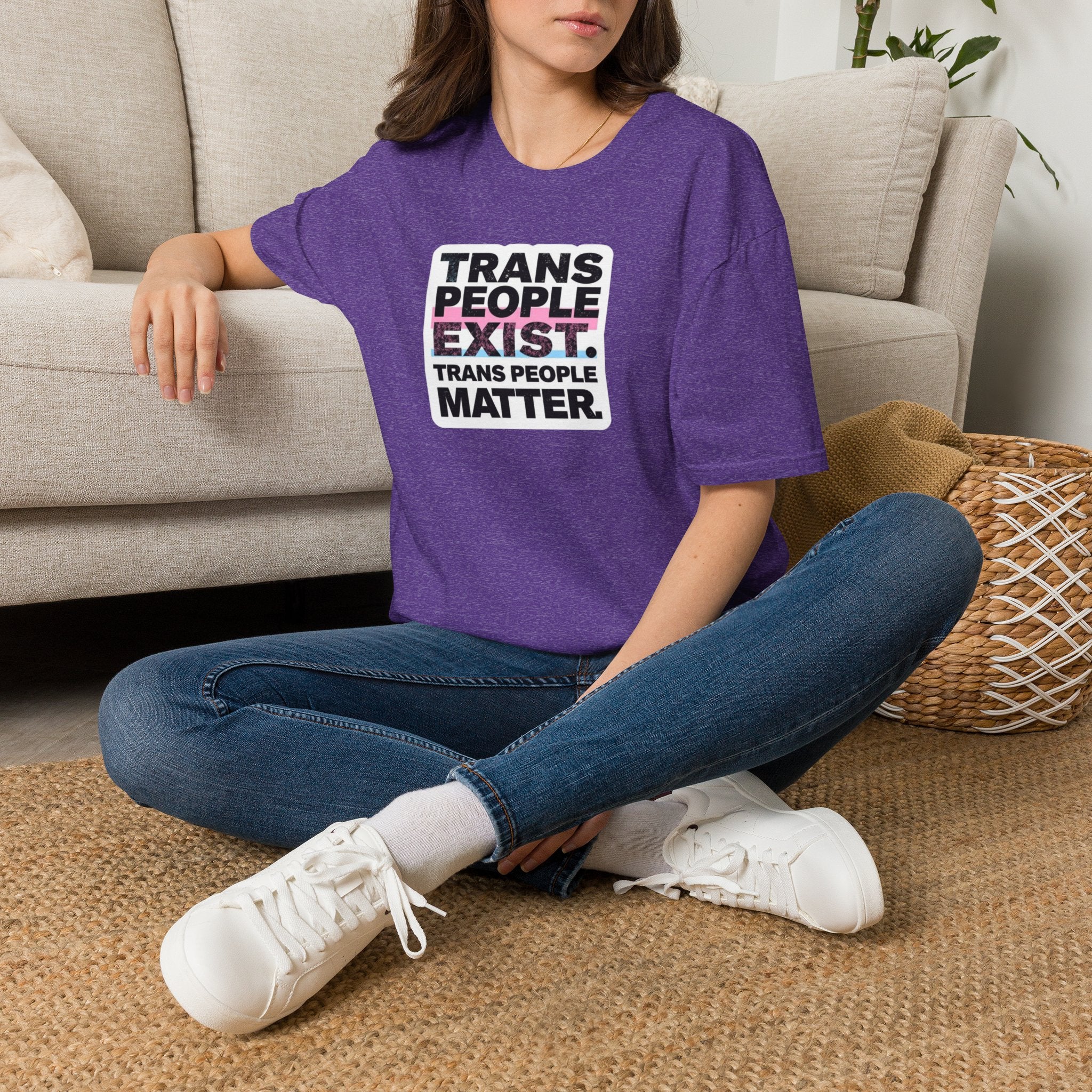 Trans People Exist T-Shirt