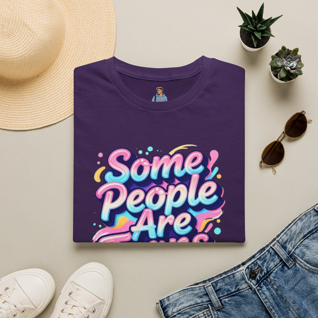 Some People are Trans T-Shirt — "Some People Are Trans. Get Over It." Colorful Pride Tee