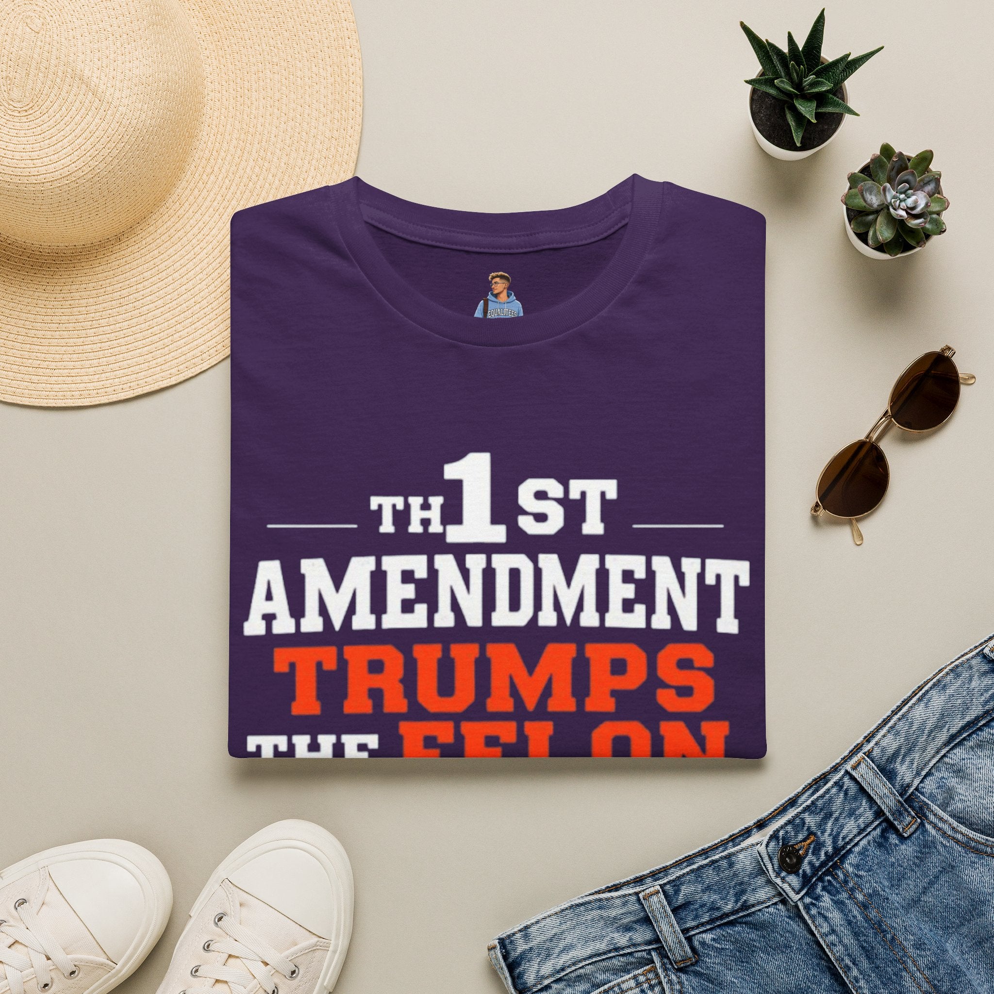 1st Amendment Trumps the Felon T-Shirt