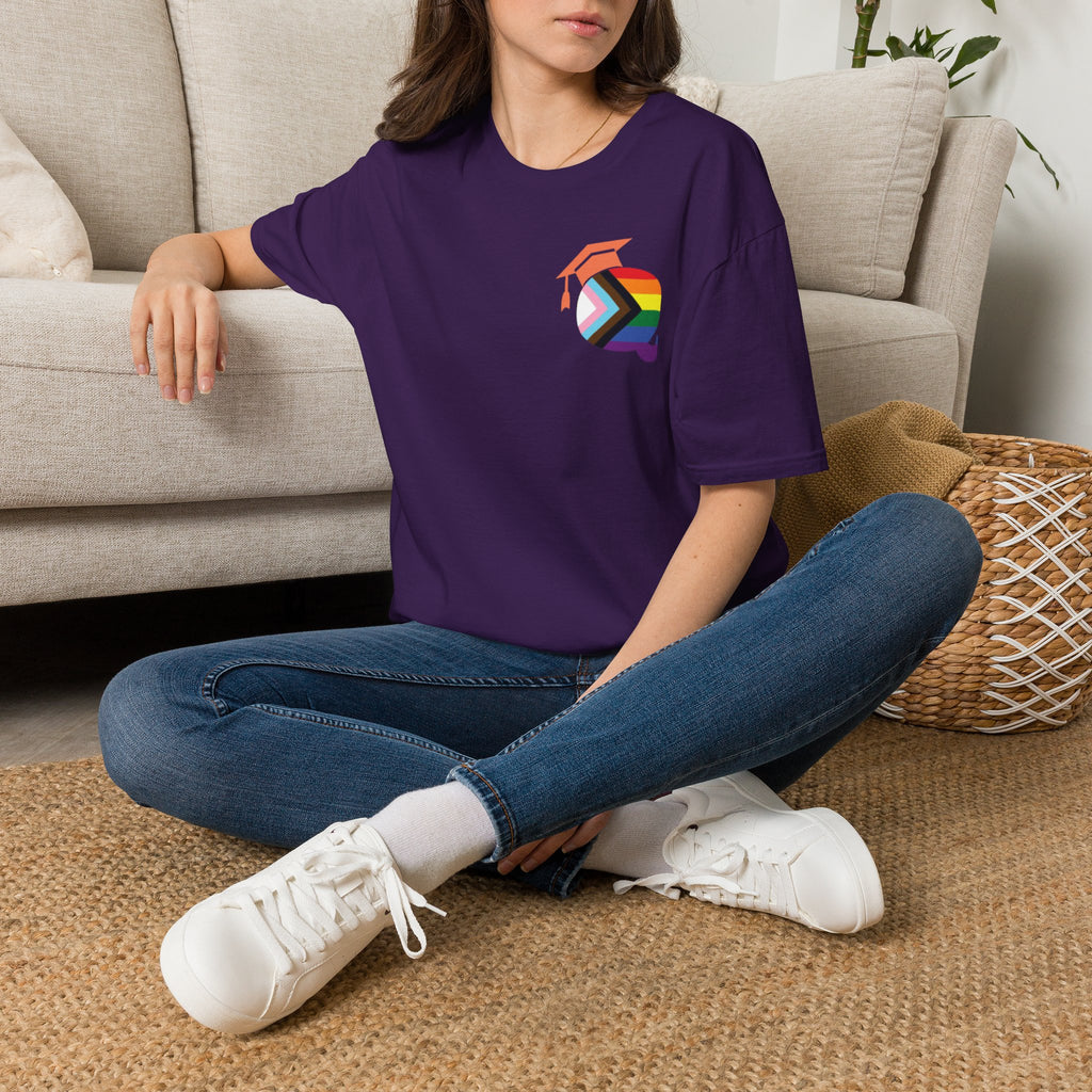TWQ - Teaching While Queer Unisex Softstyle Logo T-shirt