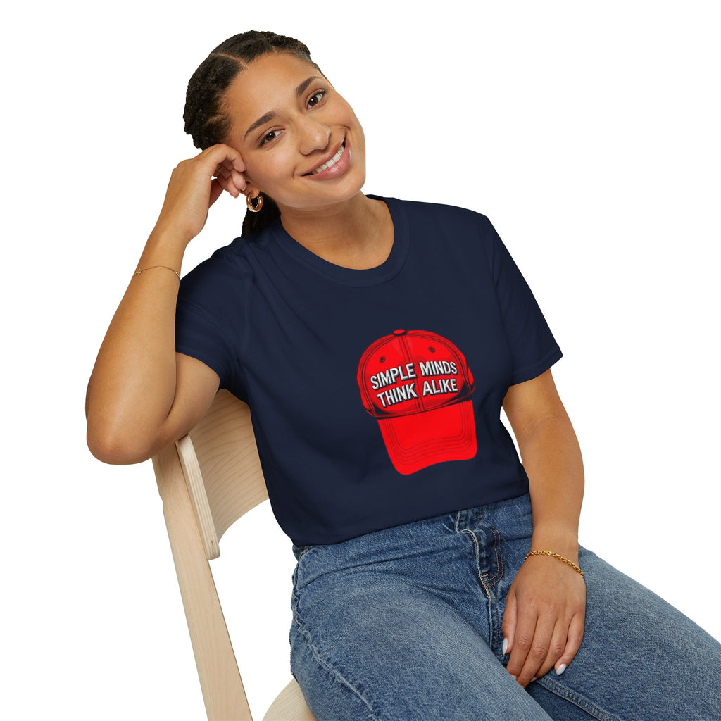 Simple Minds Think Alike T-Shirt' & 'Make America Think Again' Graphic Tee