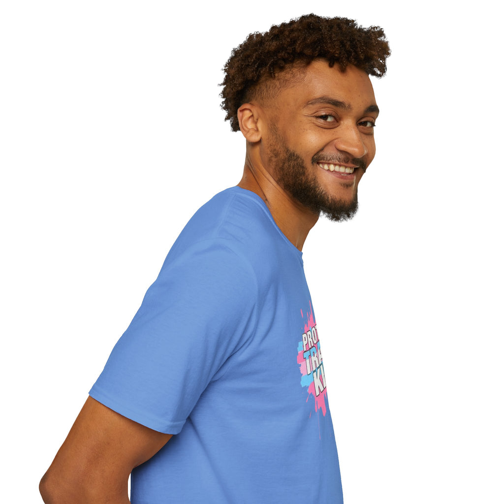 Camiseta unisex infantil "Protect Trans" - Ropa de apoyo LGBTQ+