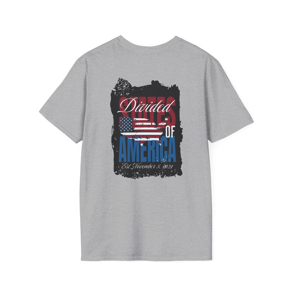 Divided States of America Graphic Tee Softstyle Unisex T-Shirt