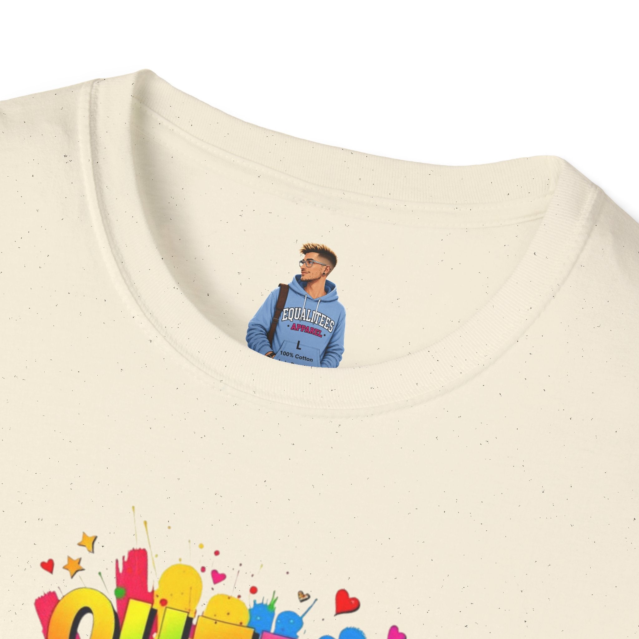 Queer Kids Matter Unisex Softstyle T-Shirt - Celebrate Inclusivity & Pride
