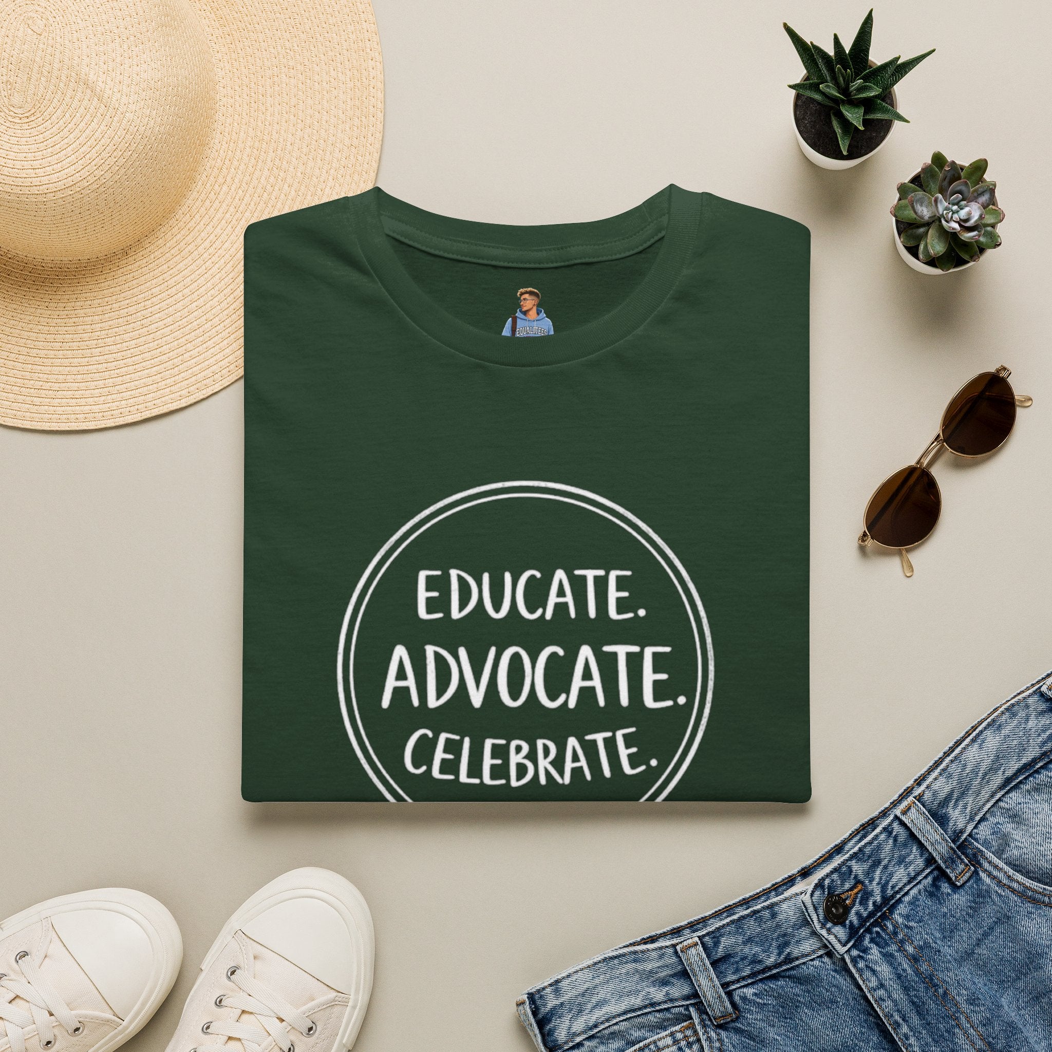 Subtle Pride Educate Advocate Celebrate