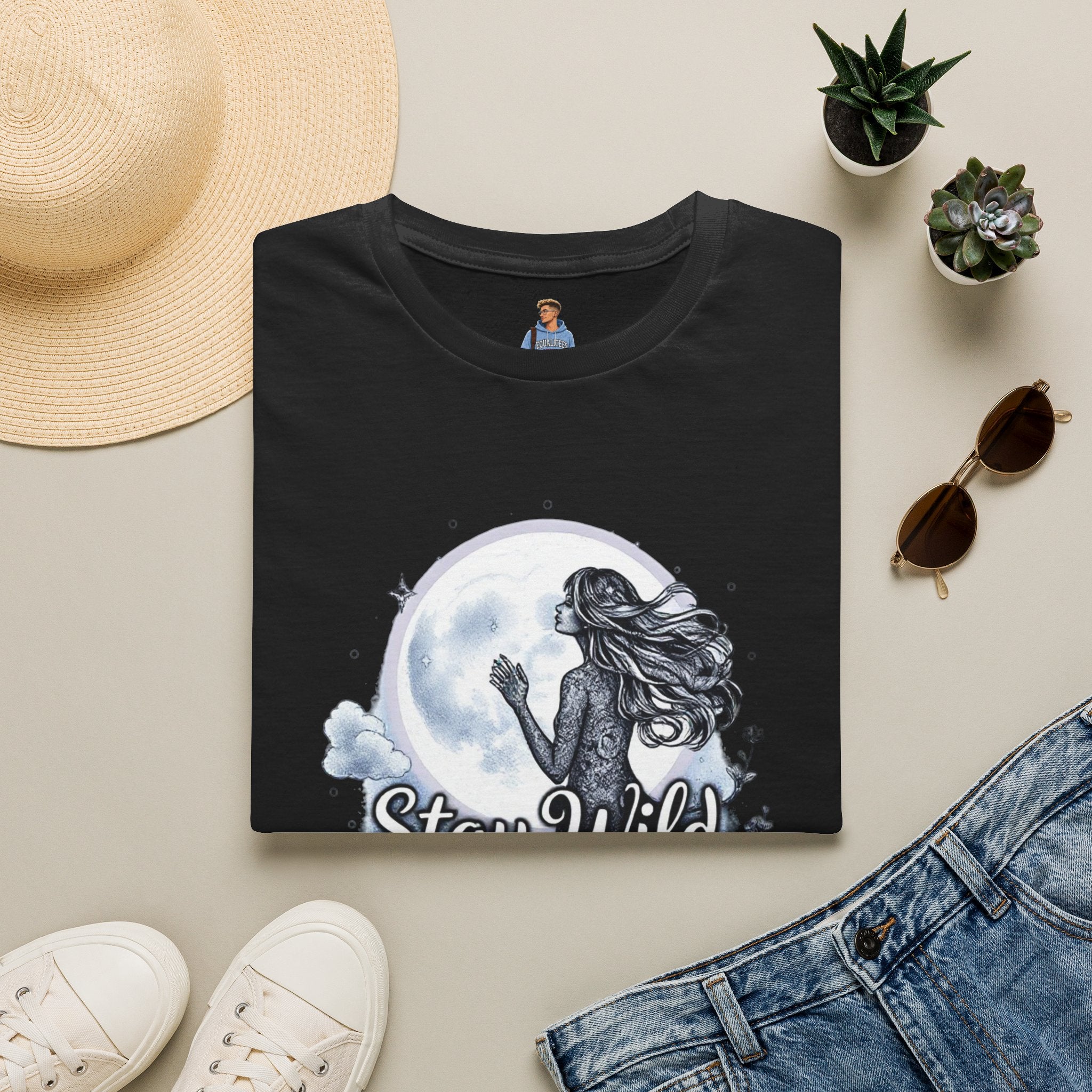 Gypsy Moon T-Shirt - Stay Wild Moon Child
