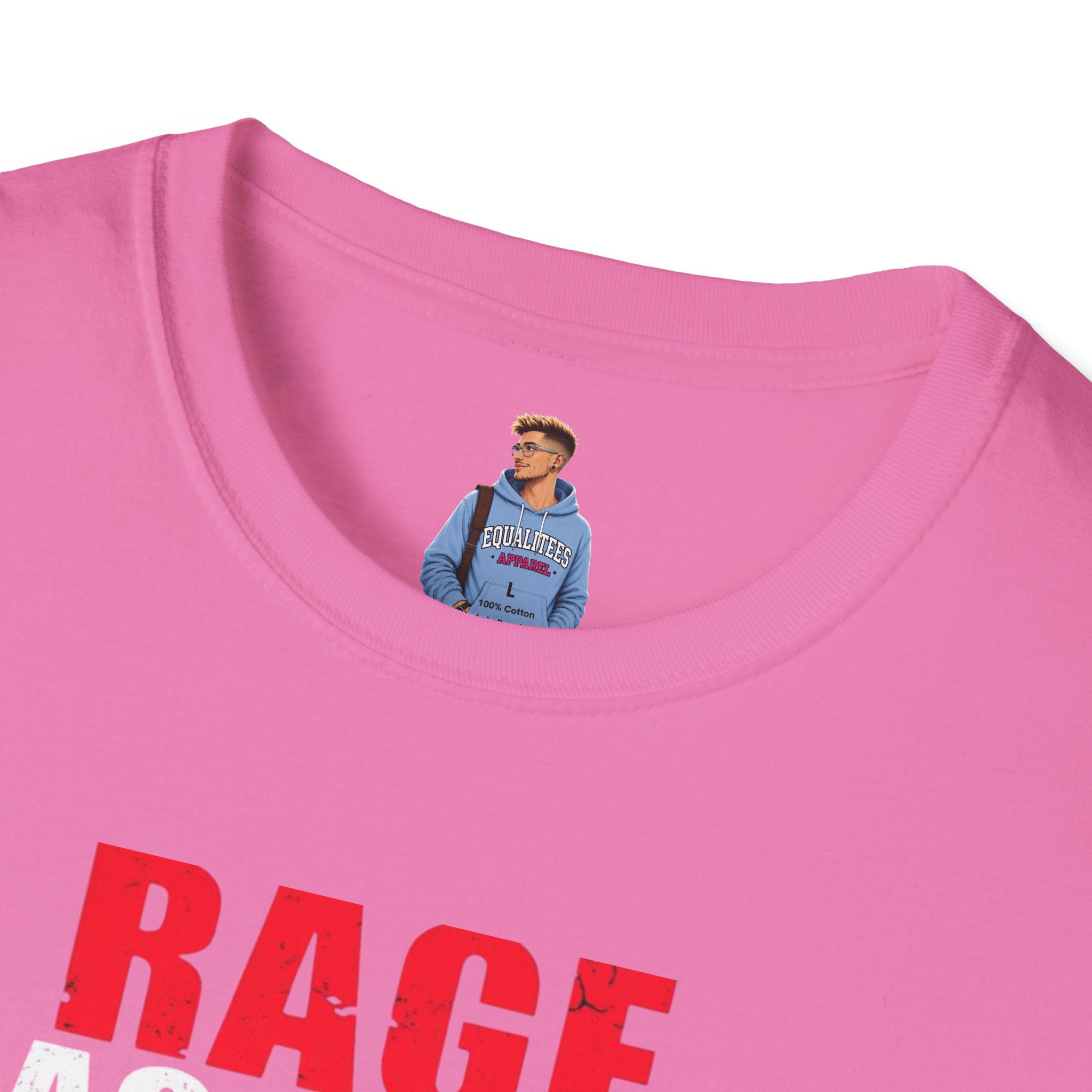 Camiseta unisex Softstyle - Camiseta gráfica "Rage Against the BS"